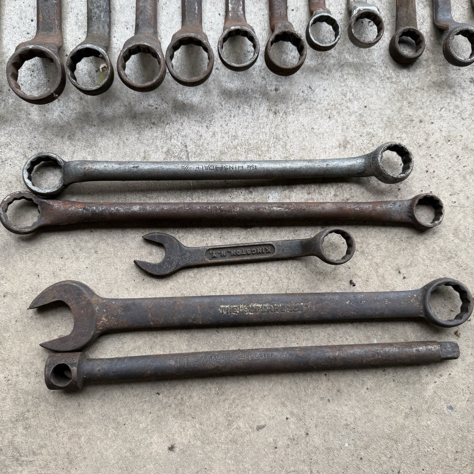 Vintage Offset Box End Wrenches (Lot Of 22) Various Brands & Sizes – Made In USA