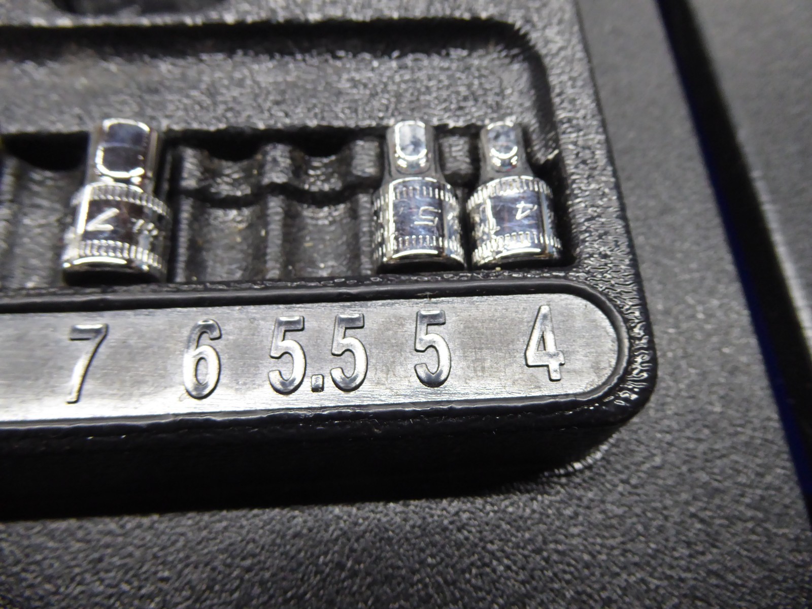 Snap-On Tools 1/4″ 6pt Metric Shallow General Service Socket Set – Incomplete