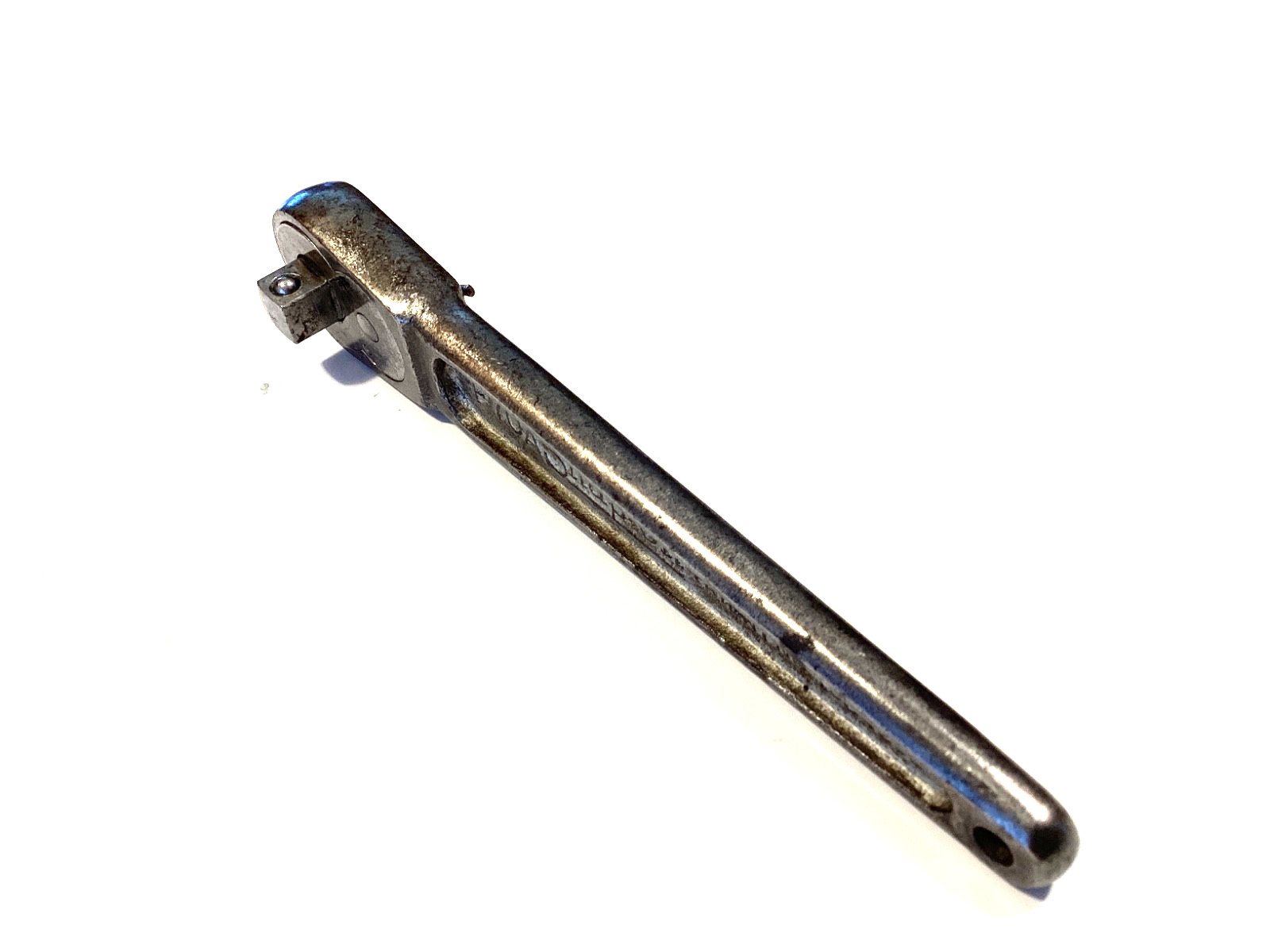 Snap On Tools USA Vintage 3/8” Drive Ratchet With RARE Needle Shift Lever F70A