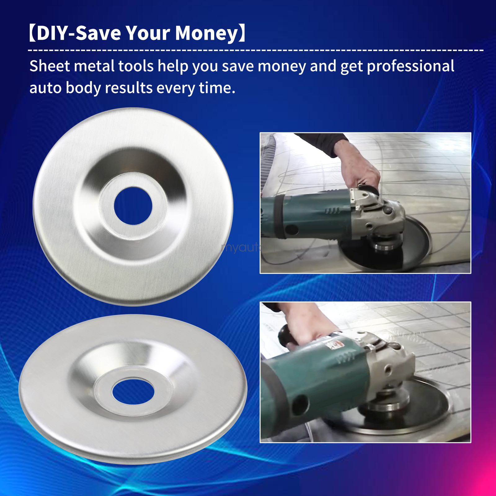 Shrinking Disc 4.5Inch – Sheet Metal Fabrication Tool – Auto Body Panel Repair