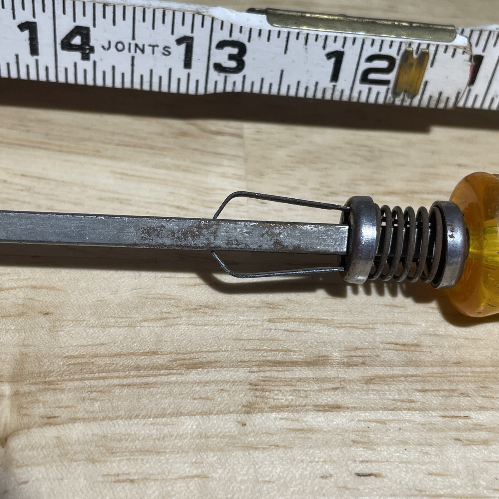 Vintage Crescent Flat Blade Screwdriver square shank MADE IN USA 248-4