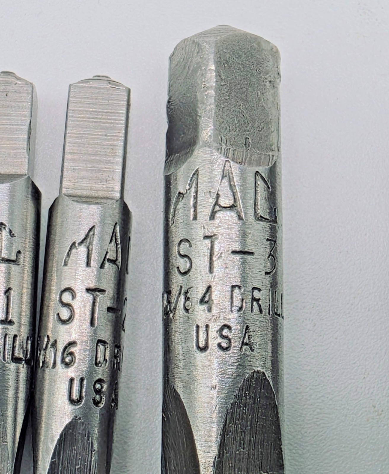 MAC Tools 5663ES 5 Piece Screw Extractor Set Size 1-5 Made in USA