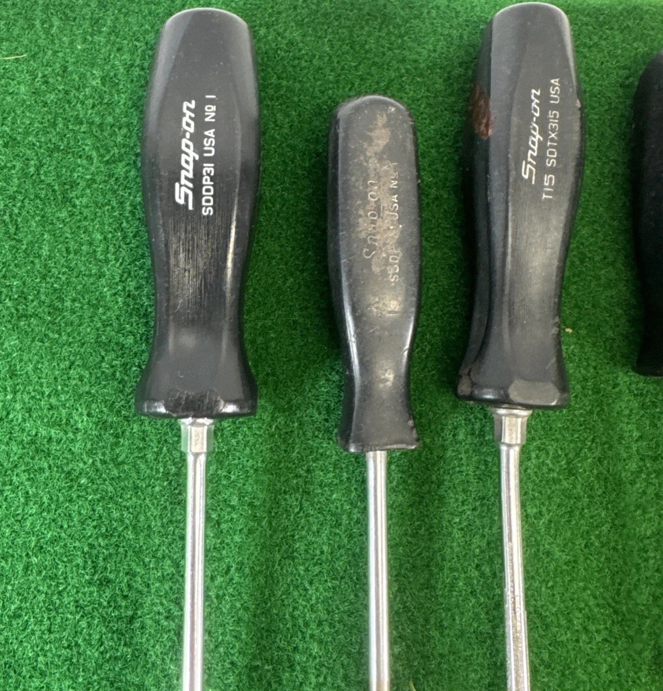 Snap-on USA Screwdriver Pick Lot 8 Pc SSD8 SSD6 SDDP31 TM4CS SSD1 SSD234