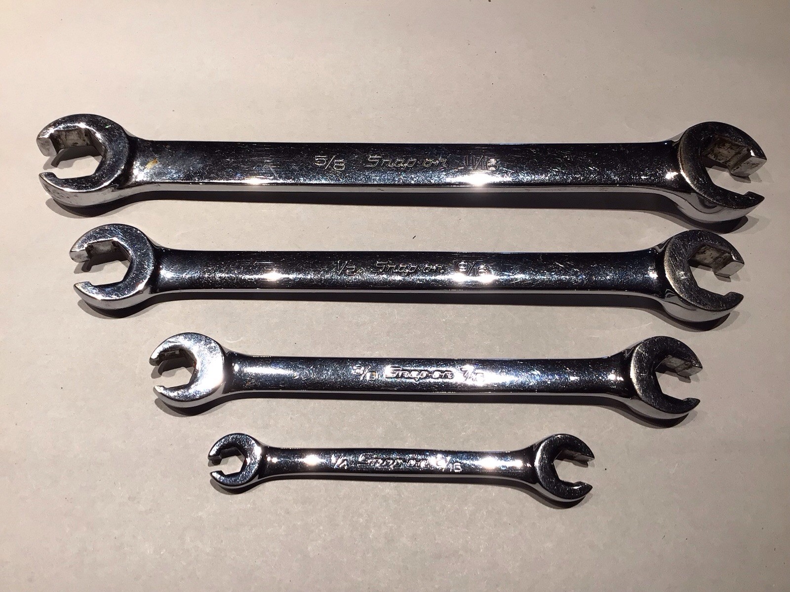 snap on sae flare nut wrench set Rmxfs605b 5 Pc Set Missing 3/4x 13/16”