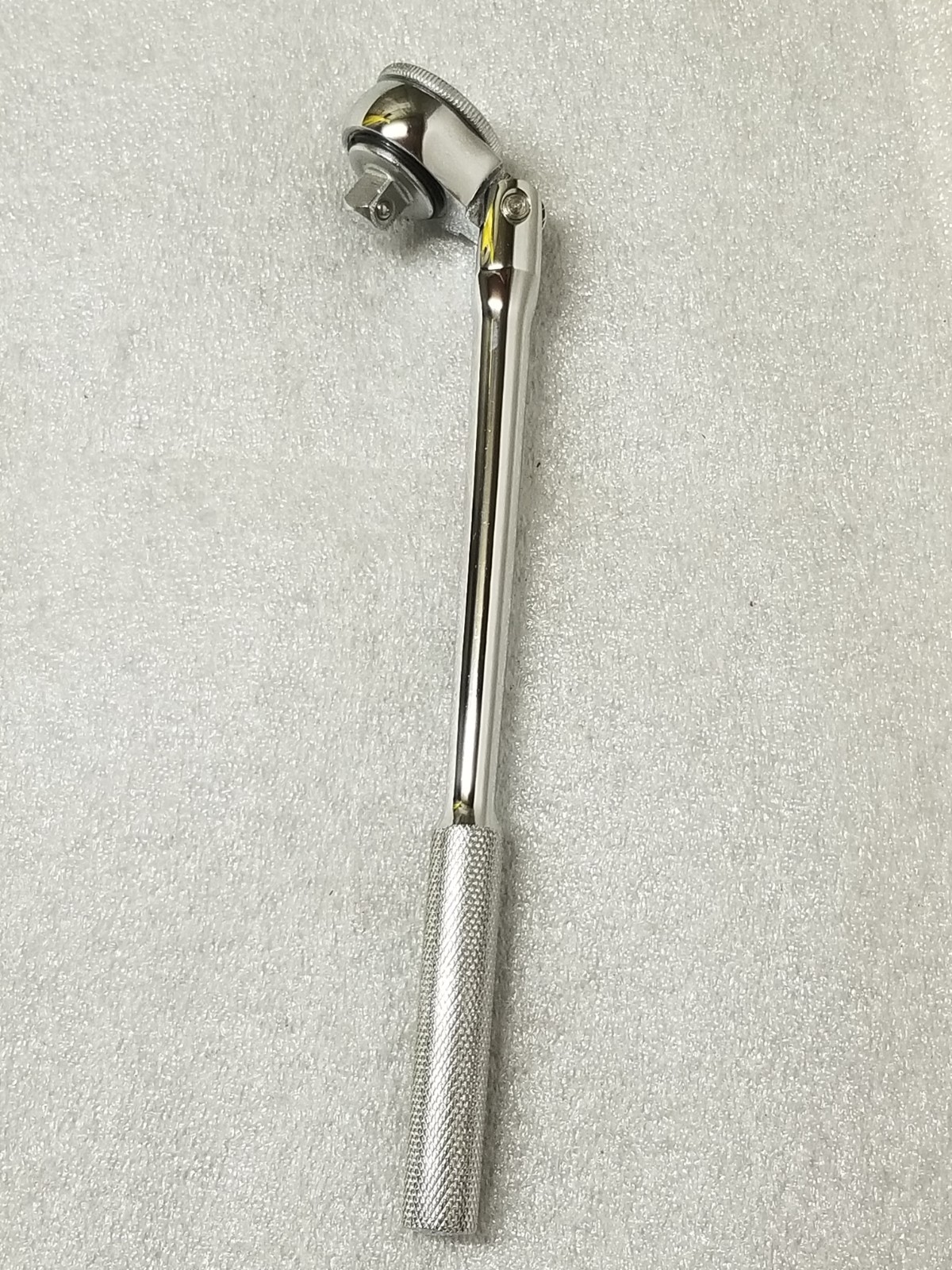 PROTO 1262D Challenger 3/8″-Drive Flex Head Ratchet Knurled Grip Made in USA
