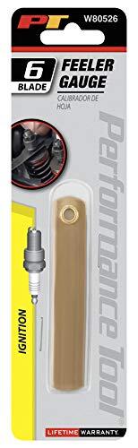 Performance Tool W80526 6-Blade Non-Magnetic Feeler Gauge