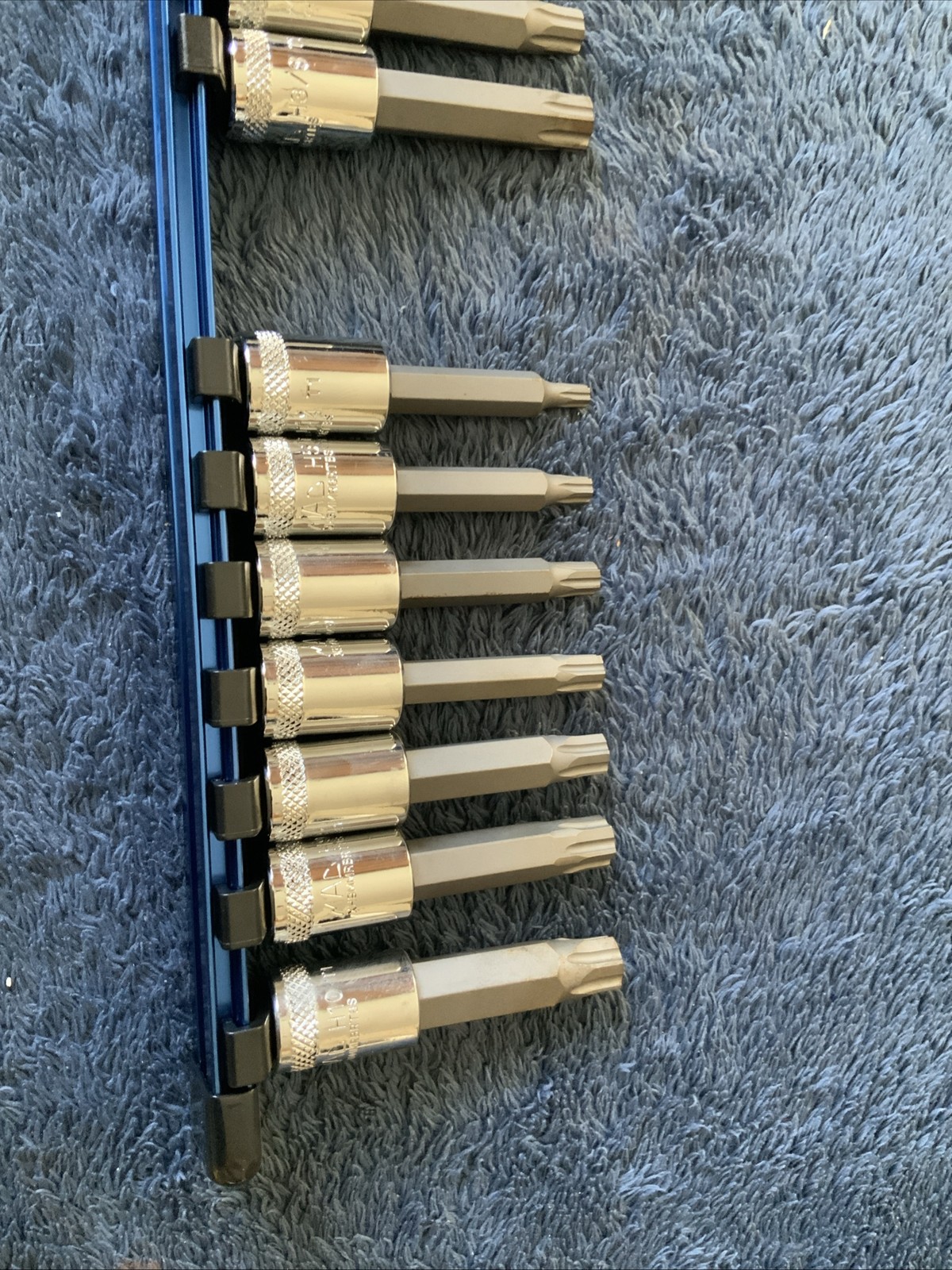 Mac Tools 3/8” Drive Torx Socket Set…..see Descrip For Sizes…