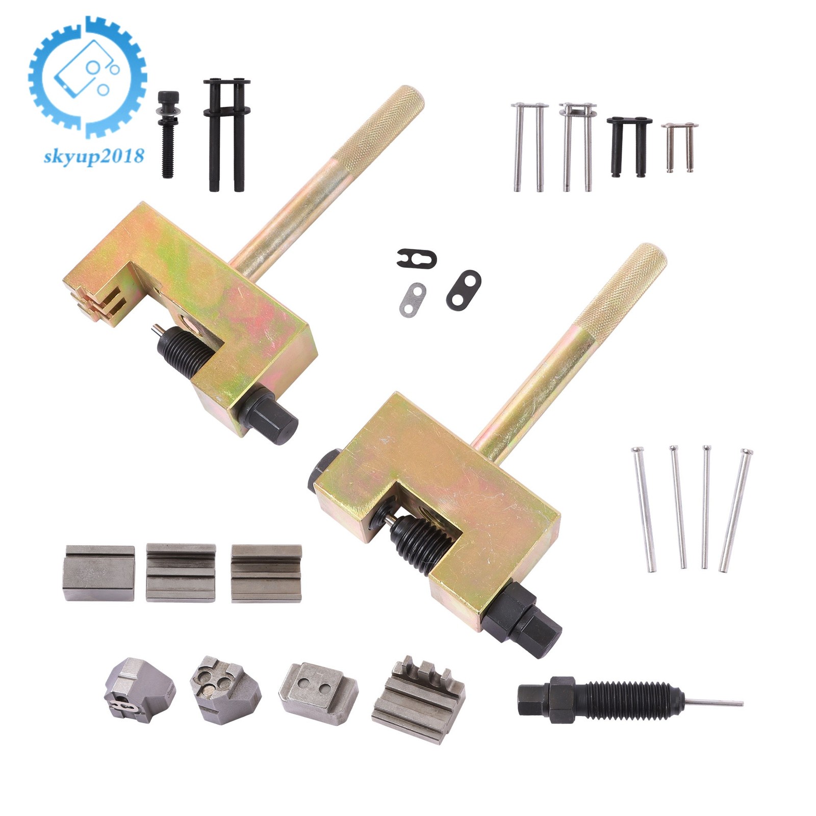 Timing Chain Riveting Tools Set For Mercedes Benz M274 M276 C200 M271 M272 M273