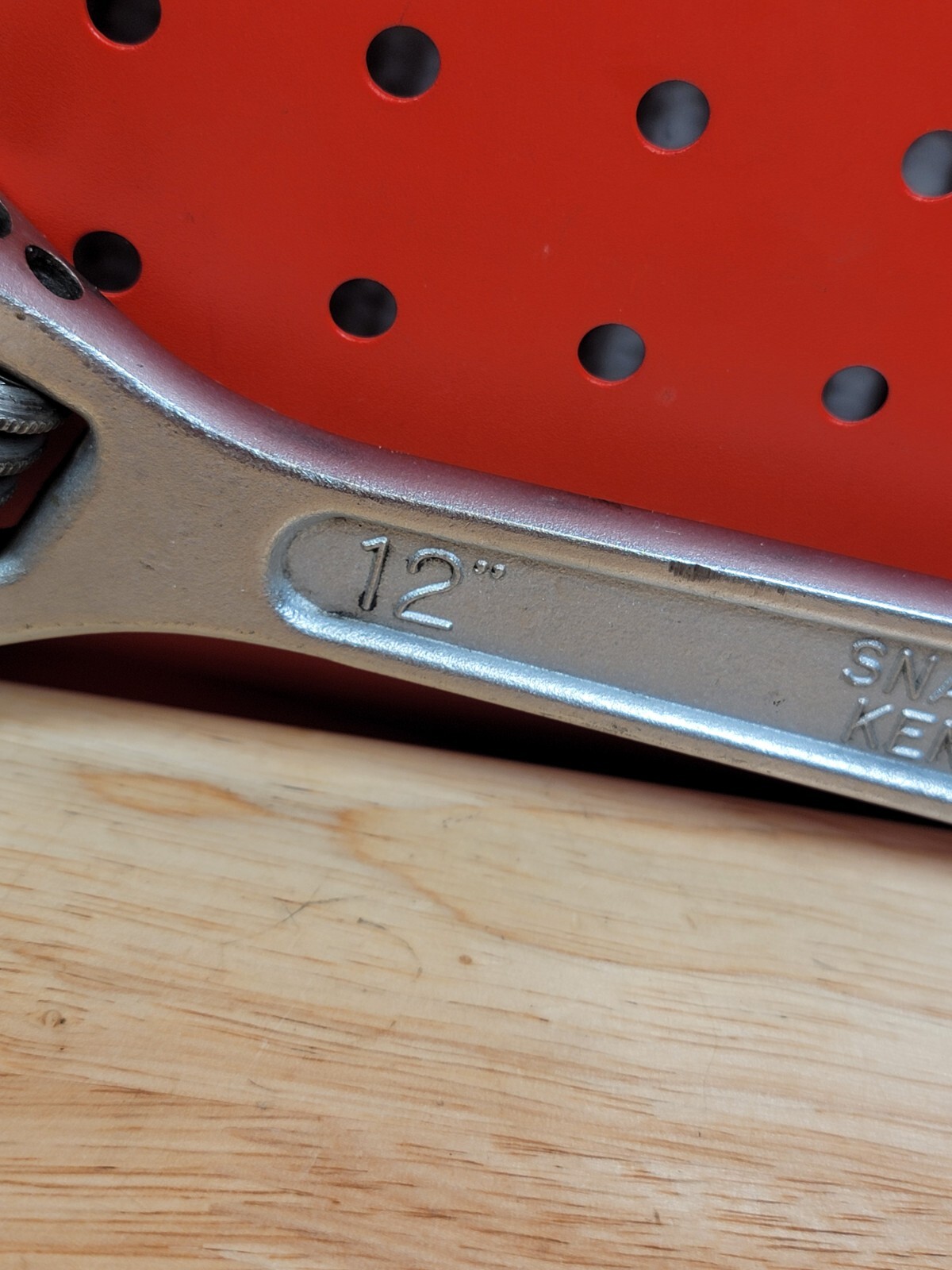 Blue-Point Tools 12” Adjustable Wrench Forged USA Snap-on Tools Corp