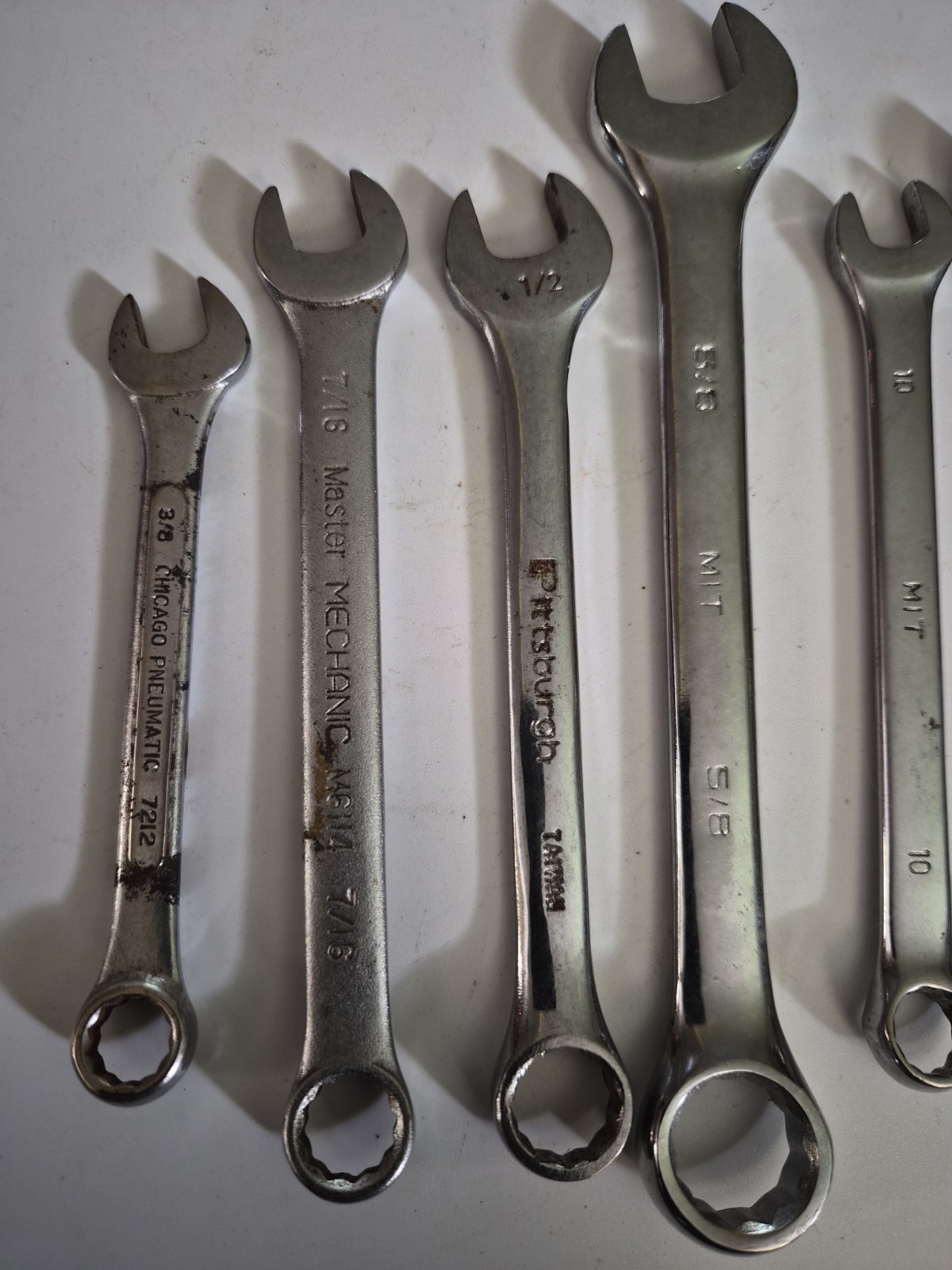 Wrench Bundle, Various Brands And Sizes SAE And Metric