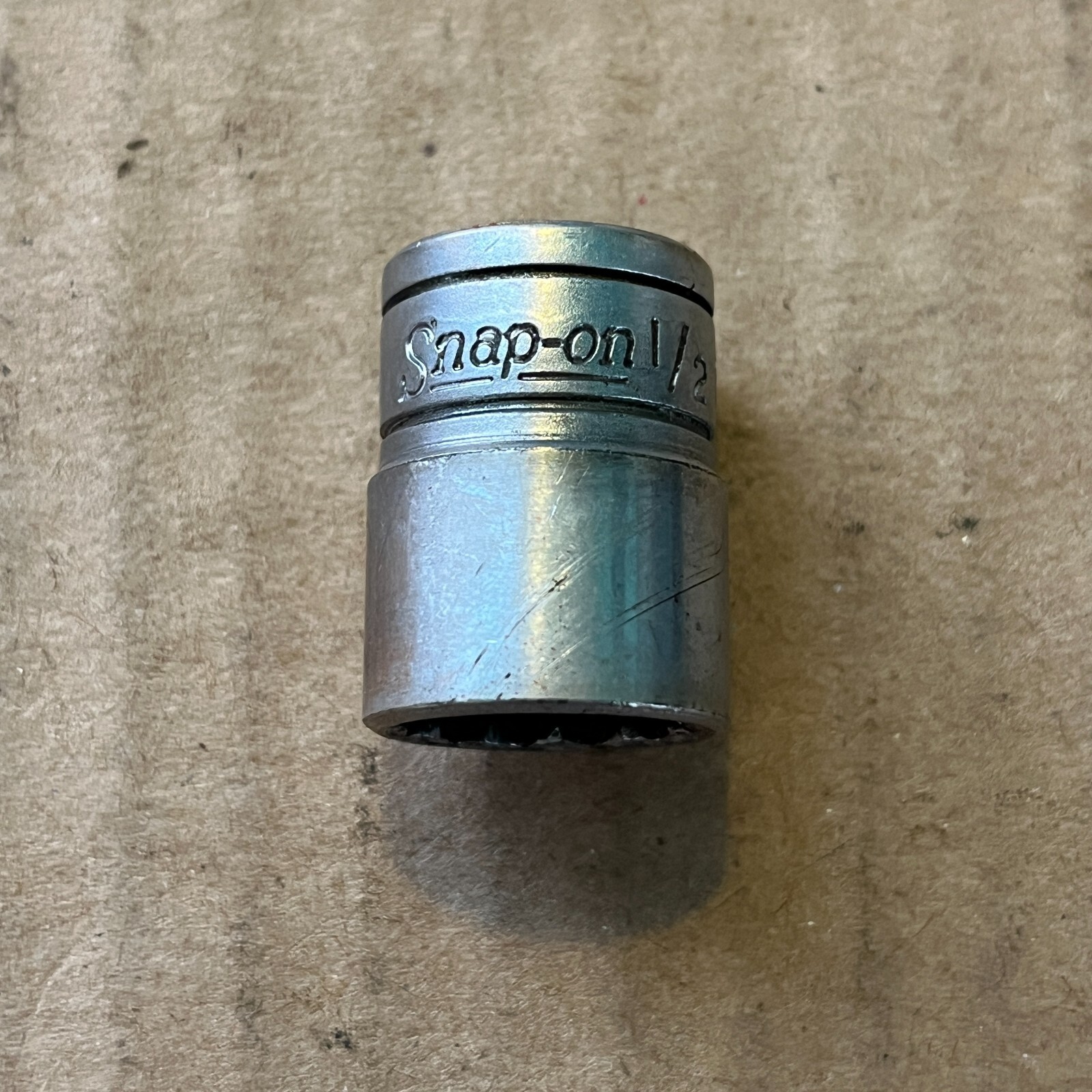 Snap-On F161 Shallow Socket 1/2″ SAE 12 Point 3/8″ Drive