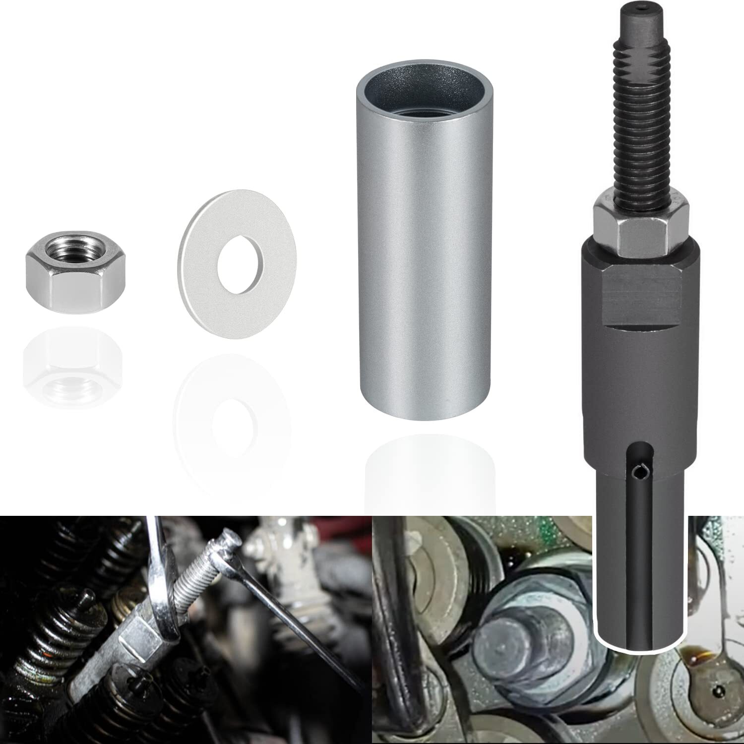 7222 Injector Tube Remover Installer Kit for GM 6.6L Duramax Diesel J-45910