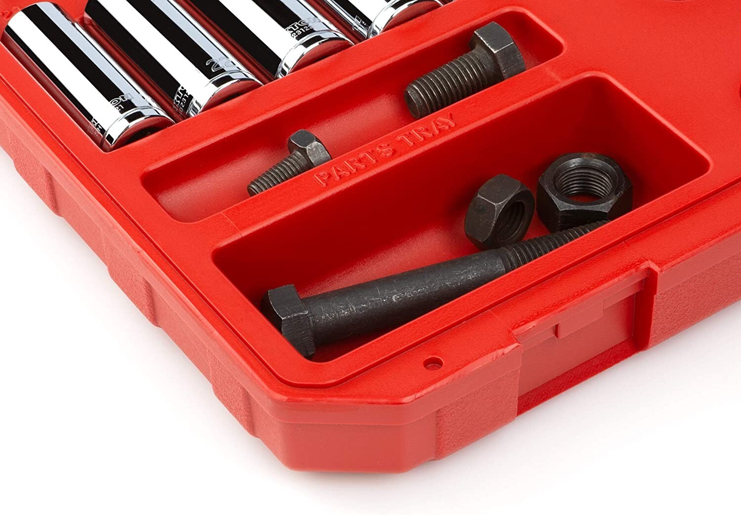 TEKTON 1/2 Inch Drive 6-Point Socket & Ratchet Set,51-Piece (10-32 mm) SKT25201