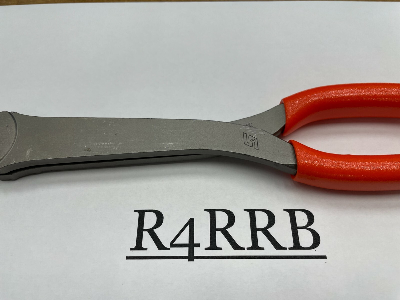 Snap-On Tools USA NEW ORANGE 11″ VectorEdge Heavy Duty Diagonal Cutters 312CFO