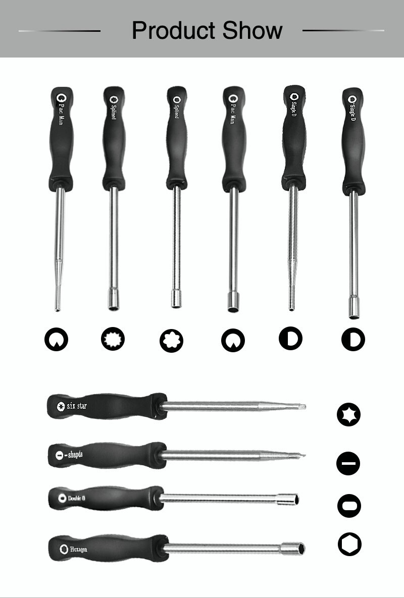 8PCS Professional Screwdriver Carburetor Adjustment Tool Single