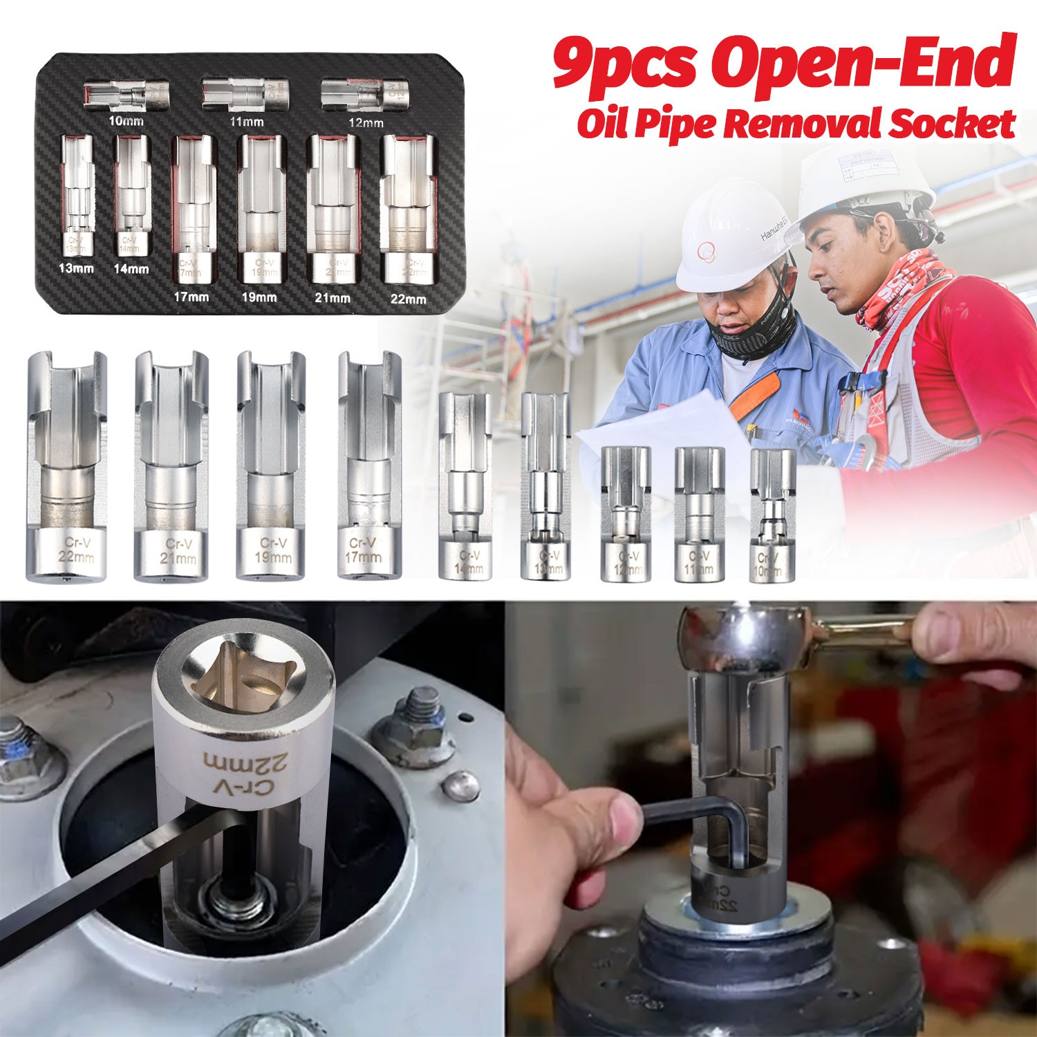 24 Pcs Universal Adjustable Axle CV Joint Boot Crimp Clamps W/ Clamp Pliers Tool