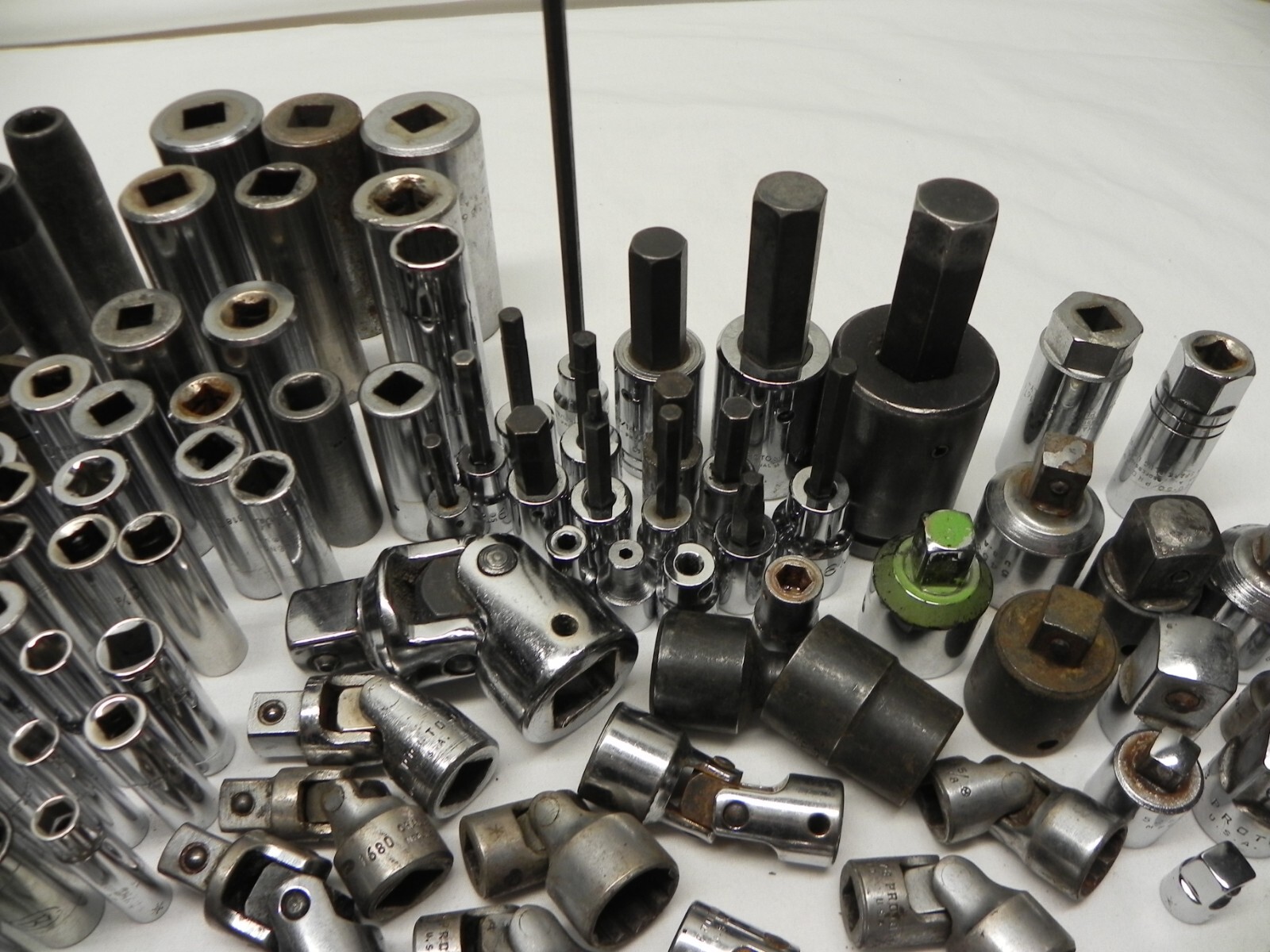Proto/Proto Challenger Socket Lot 261 Piece Lot Old & Newer Models