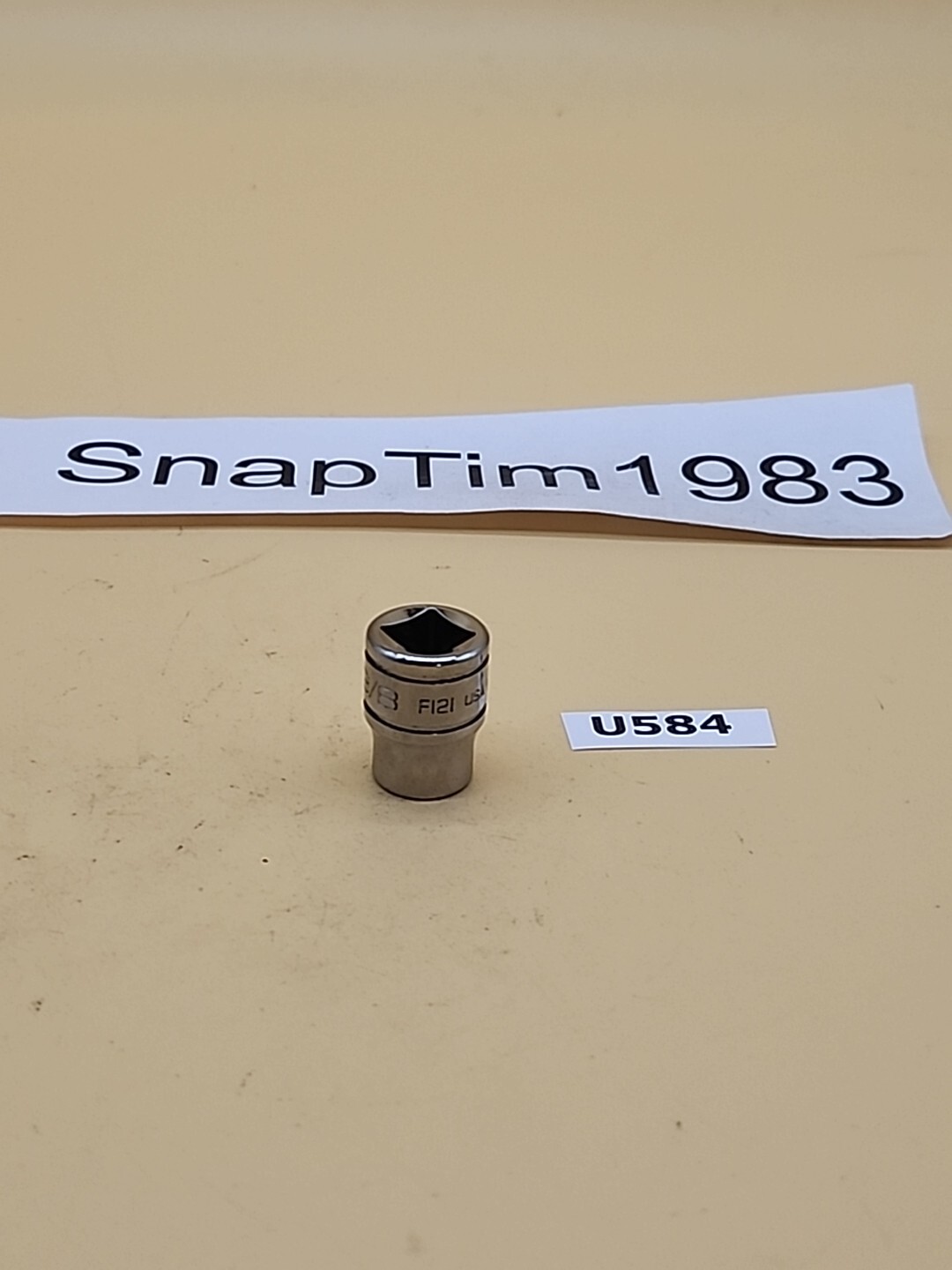 Snap-on Tools F121 3/8″ 12pt 3/8″ Drive Socket USA