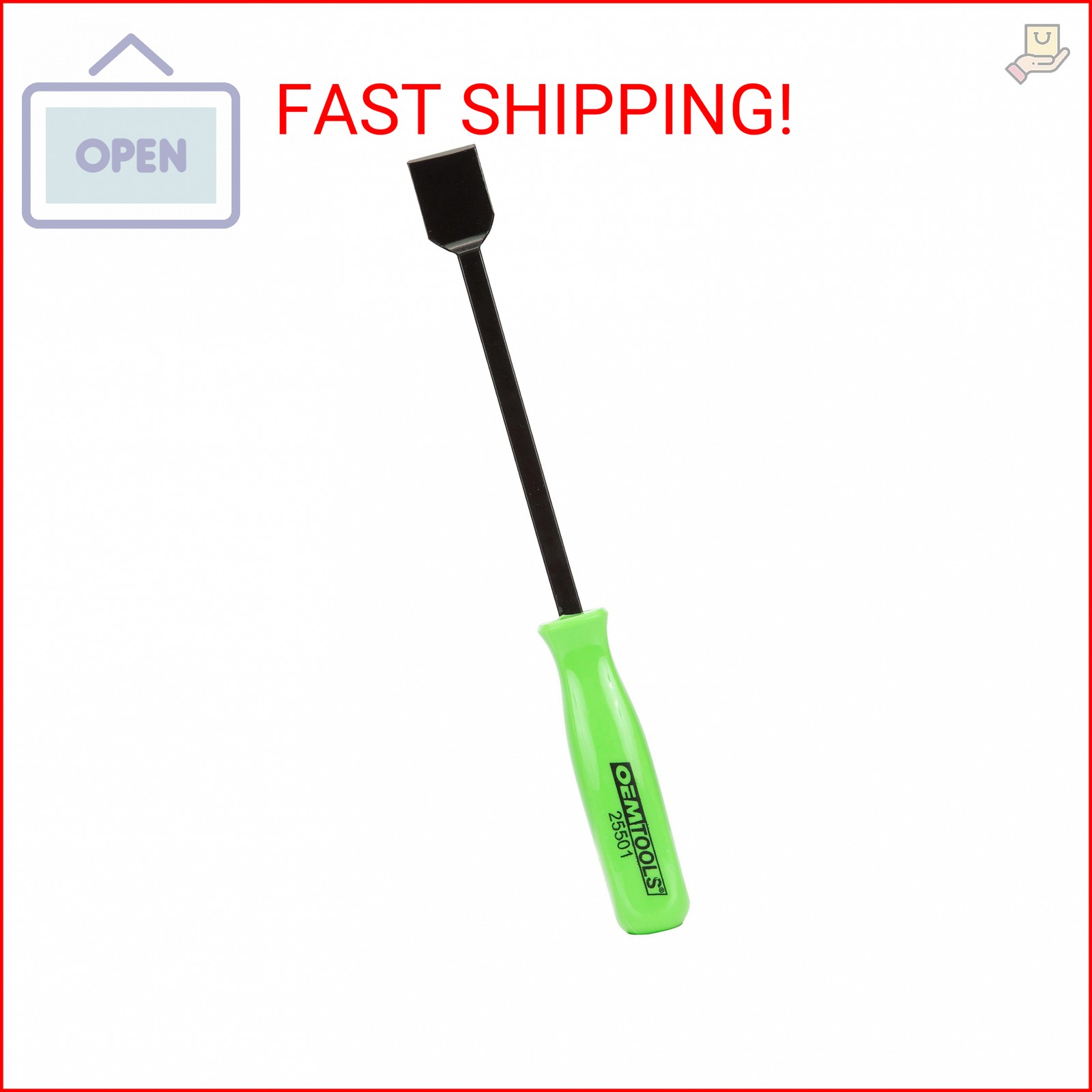 OEMTOOLS 25501 Automotive Gasket Scraper, Rust, Residue And Carbon Buildup Clean