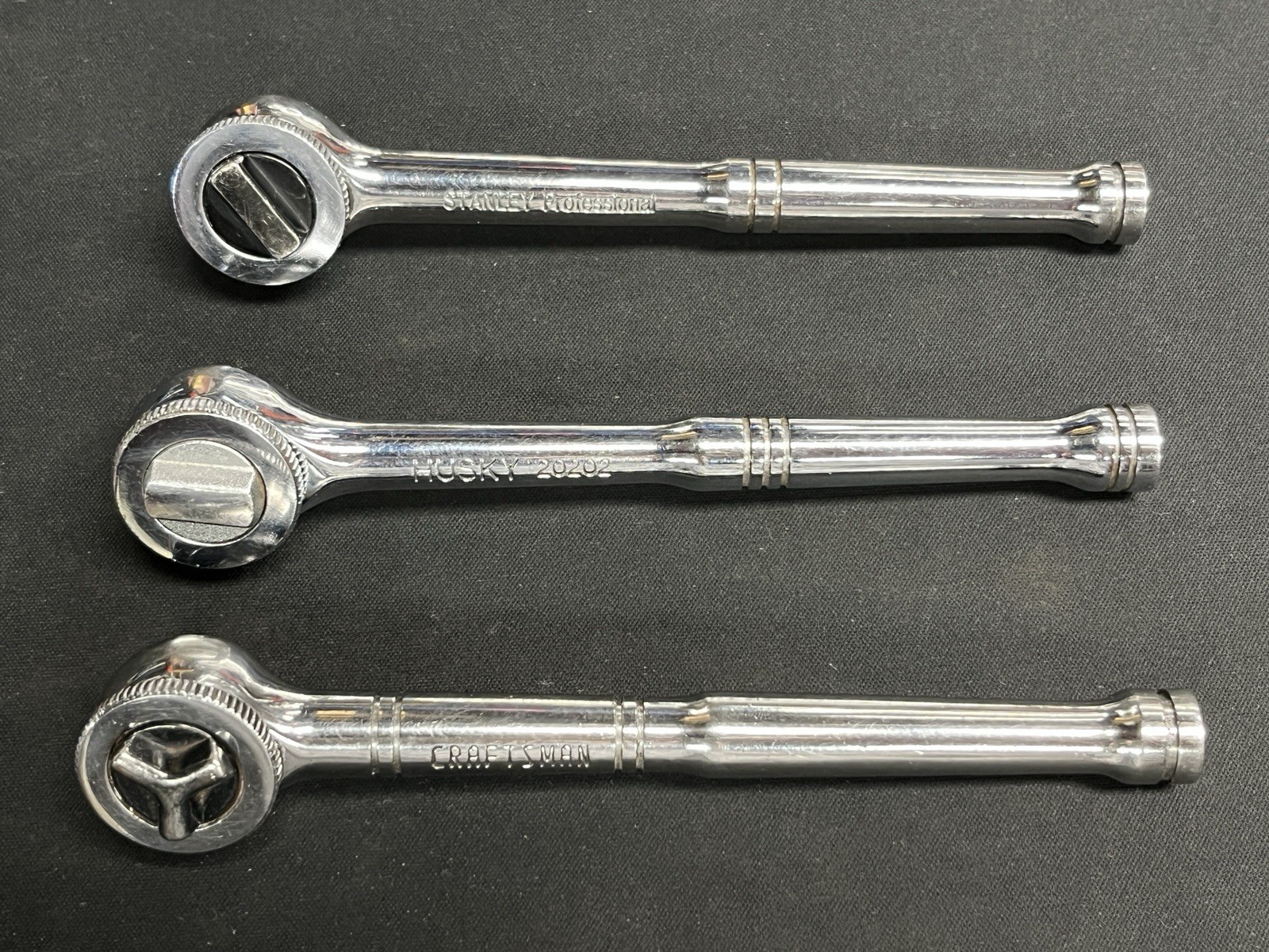 Stanley Professional/ Husky/ Craftsman 1/4″ Drive Thumb Wheel Ratchets