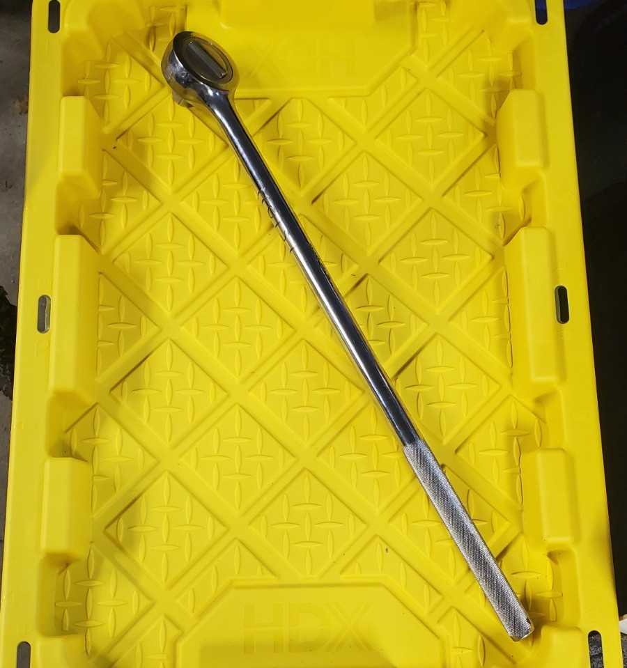 Wright Tools -3/4″Drive 24 inch long Ratchet Model 6400- name etched