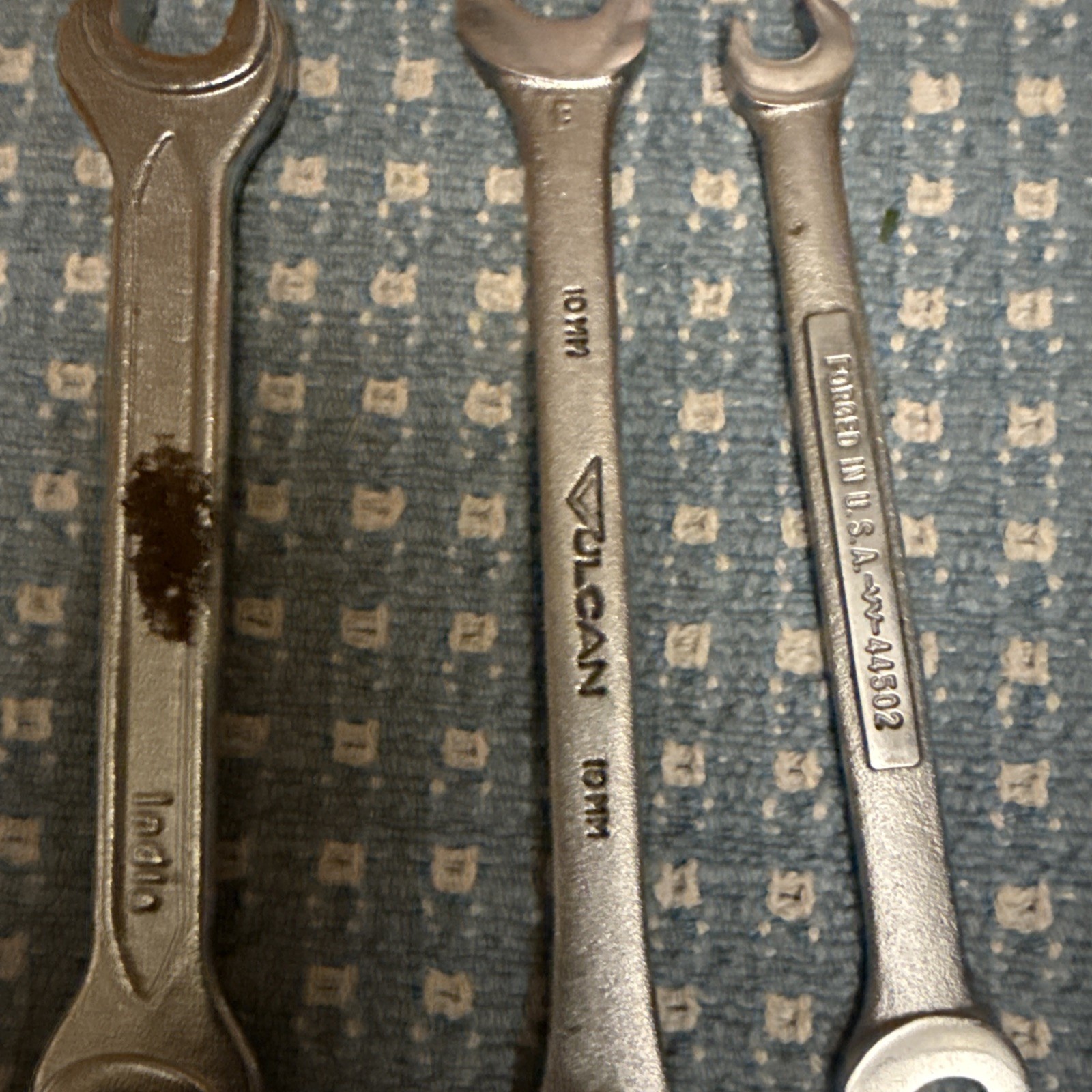 Williams 10mm Craftsman USA VA Metric 12-Point Combination Wrench Set 8-19mm