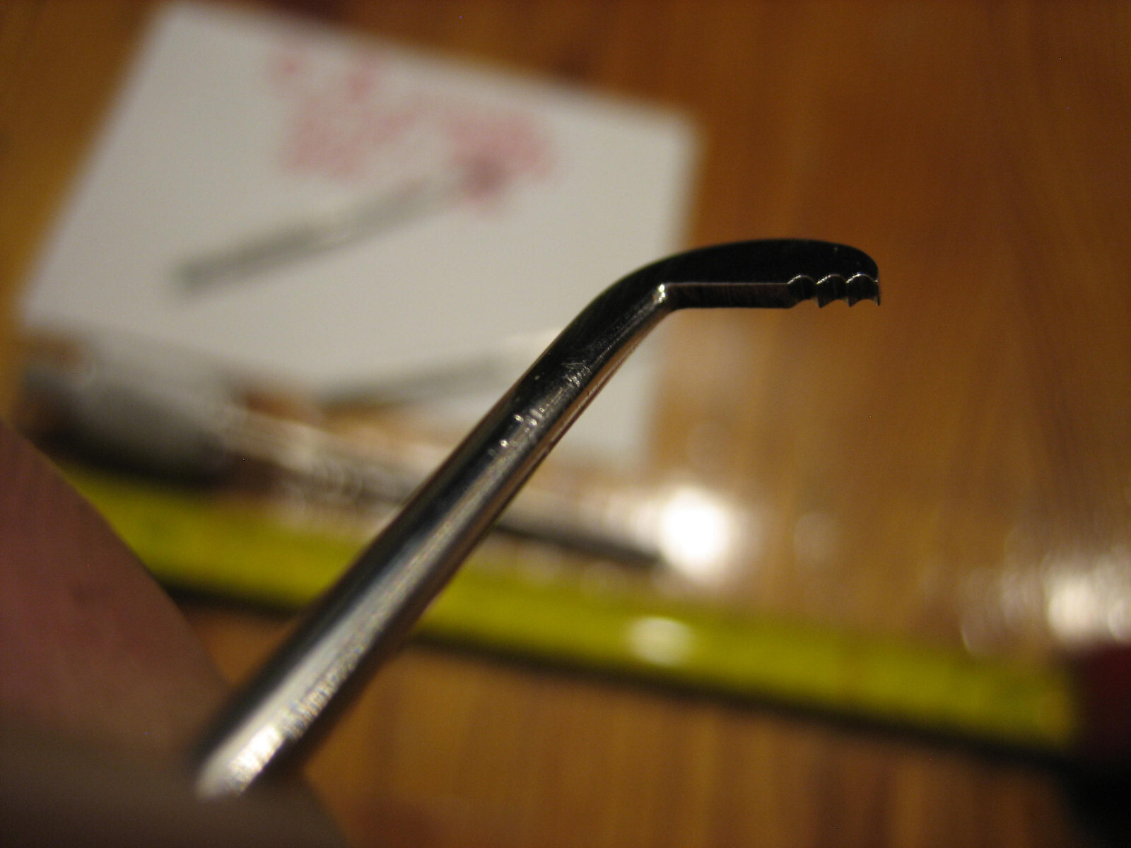 Mini Slide Hammer, w/3 tips; total less than 6 ounces, and 8 inches long w/tip