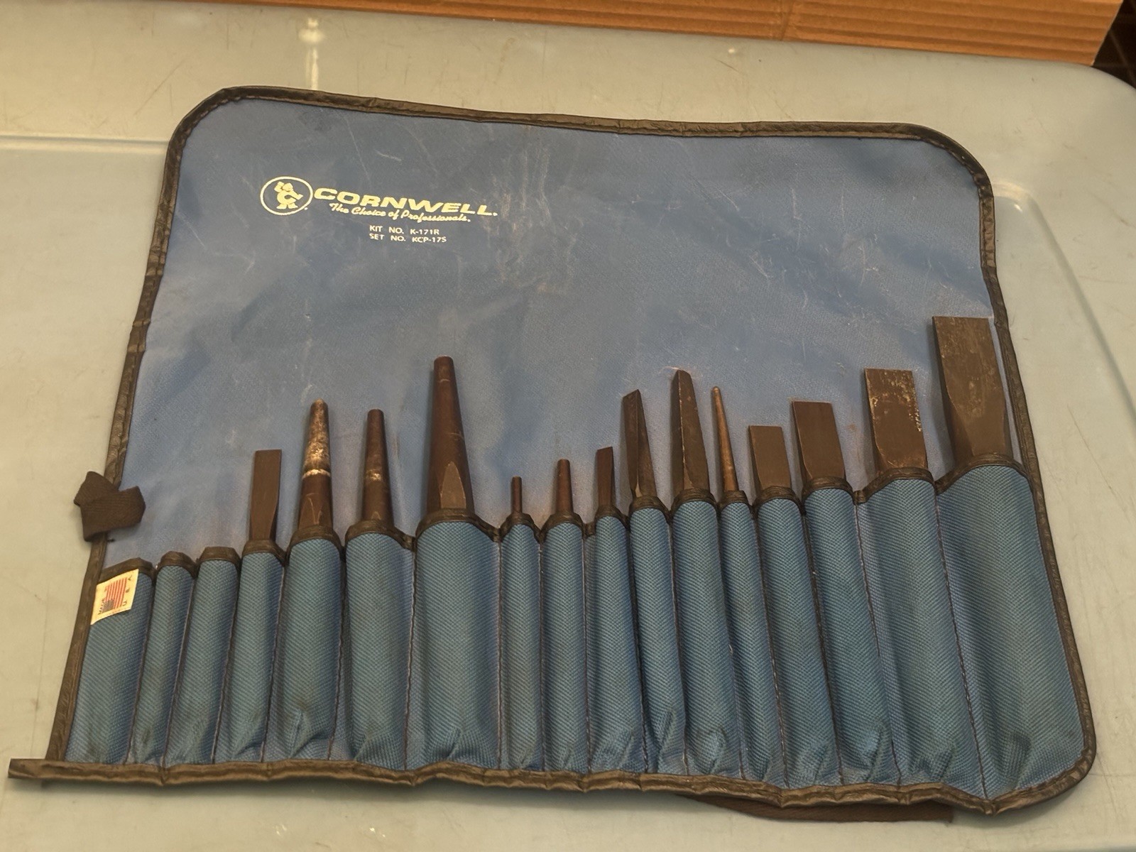 Cornwell KCP17S – 14 Piece Punch and Chisel Set Tools