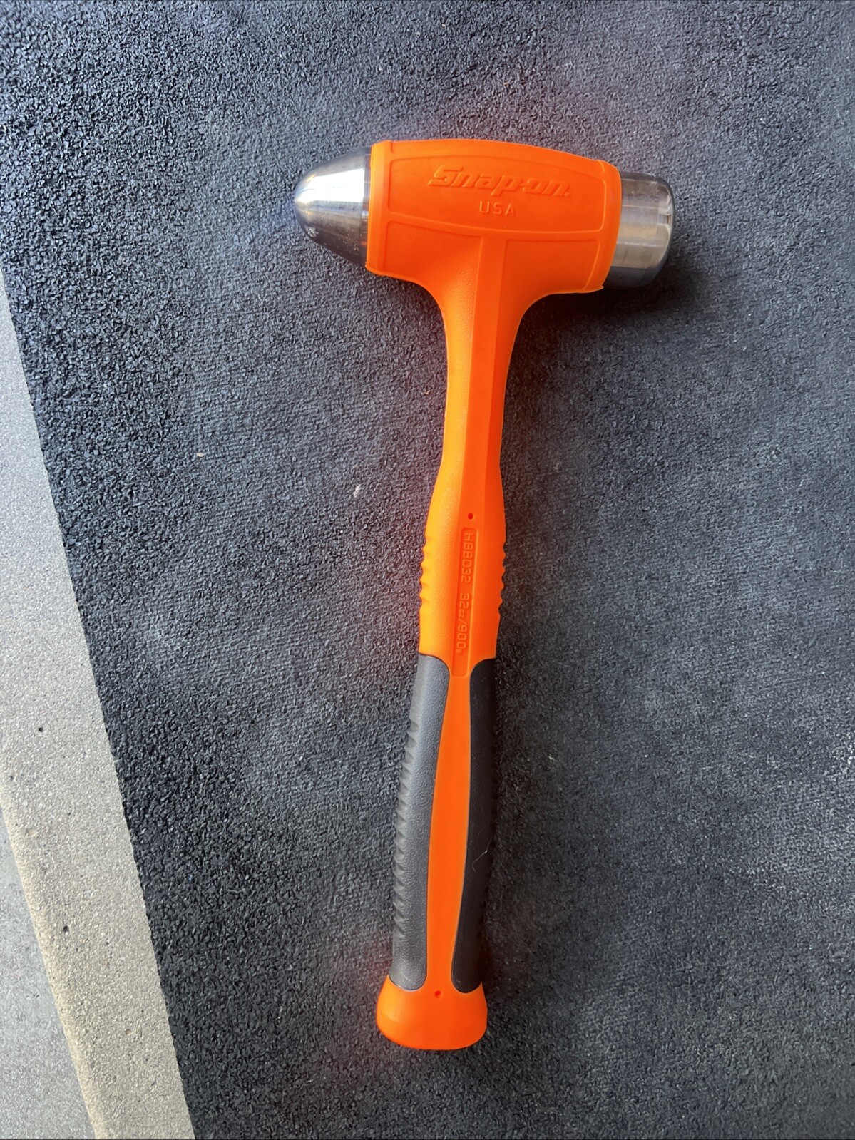 For Snap-on Tools NEW ORANGE 32oz/900g Soft Grip Dead Blow Hammer HBBD32O