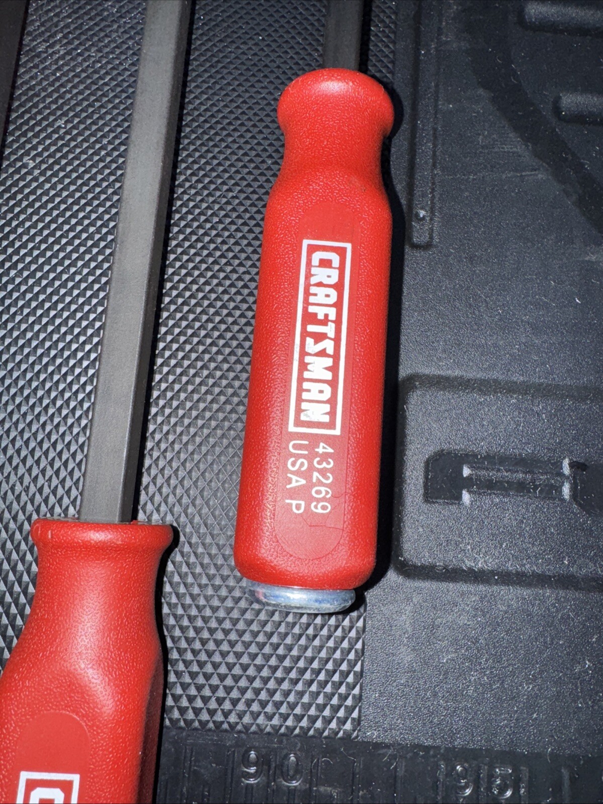 Nos Sears Craftsman Strike Cap Pry Bar Set, 12″ 17″ 25″, made in USA 43395 NEW