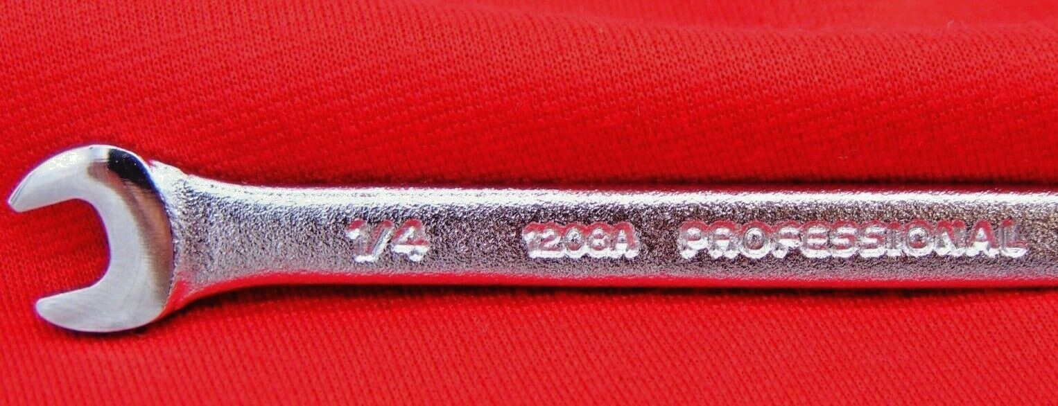 Proto J1208A 12 Point Satin Combination Wrench 1/4″