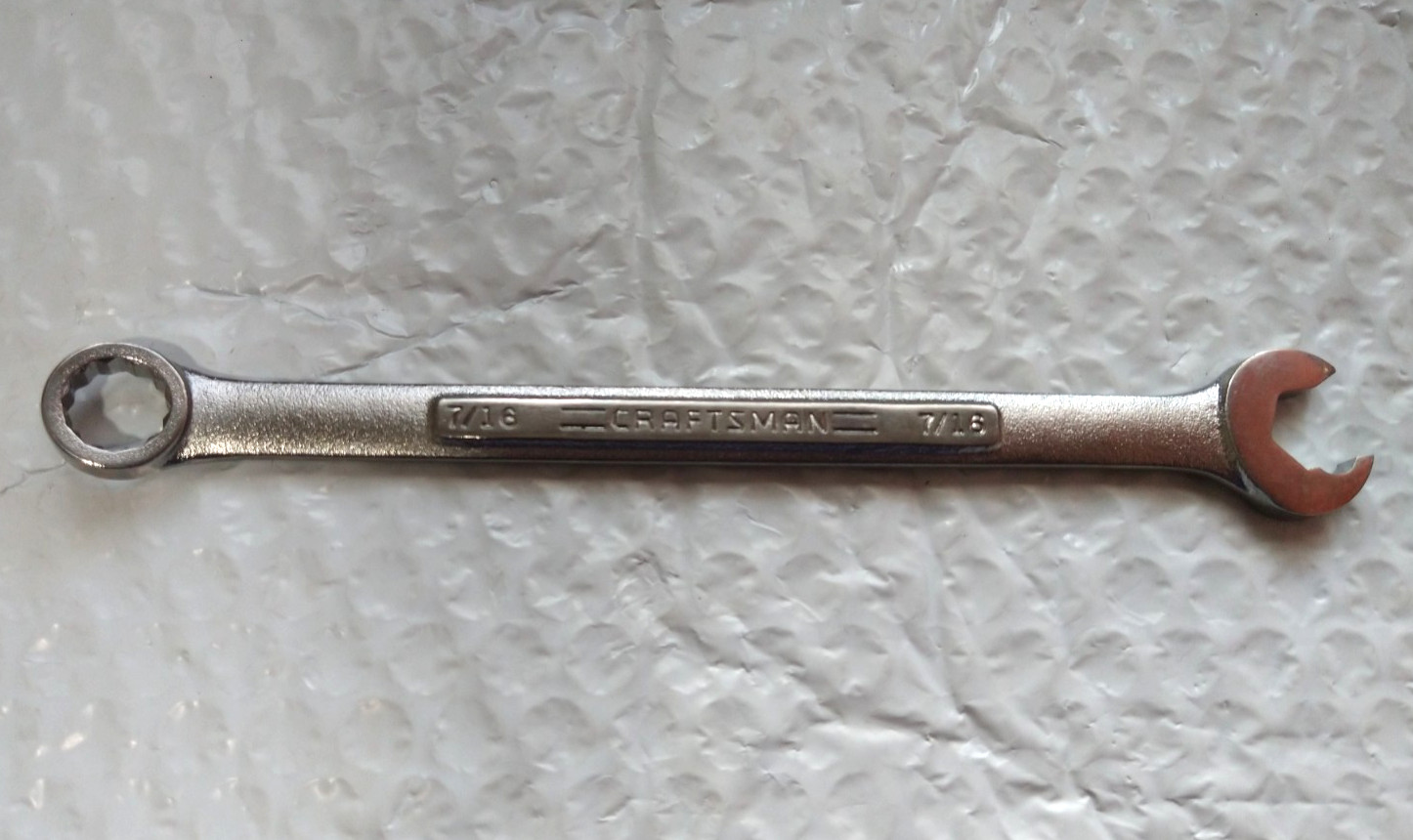 CRAFTMAN TOOLS VV47853, 7/16″ COMBINATION QUICK/SPEED WRENCH, 7.25″ L, 12 POINT.