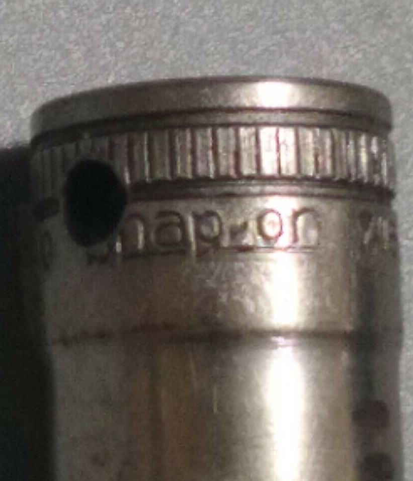 Snap on F-140, 3/8″ Drive, 7/16″ Socket, Shallow, 12 Point