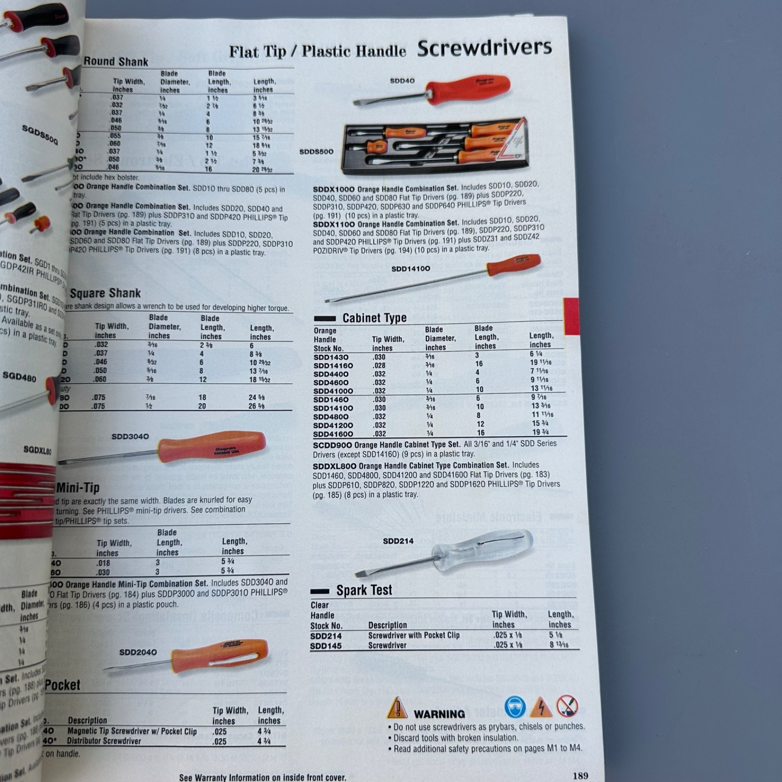 Snap On Tools 600 Catalog