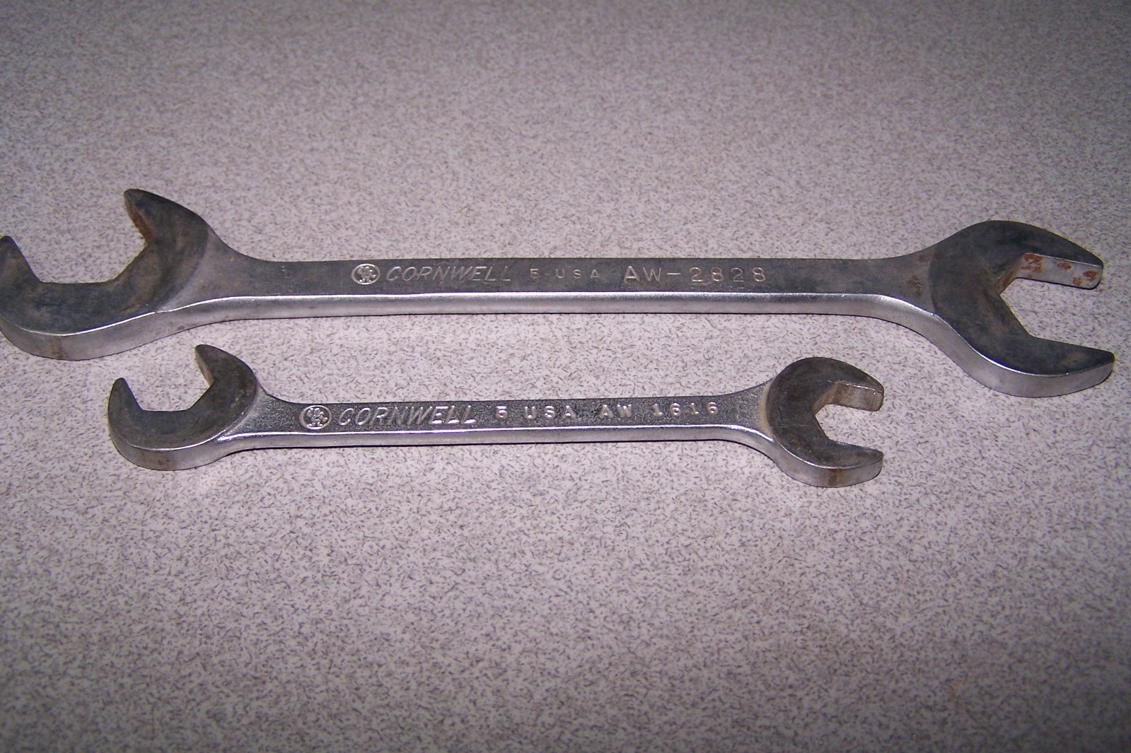 Cornwell 1/2″ – CW1616 & 9/16 – CW1818 Combination Wrench USA And open ends