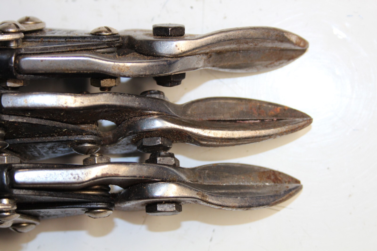BLUE-POINT TOOLS RIGHT, LEFT, CENTER 10″ Aviation Snips SET 3pcs USA