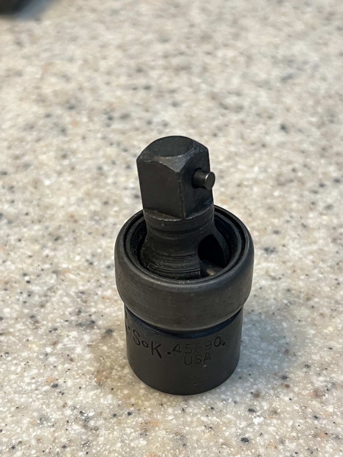 New SK Tools USA 45690 3/8” Drive Pin Lock Impact Universal Swivel Joint Adapter