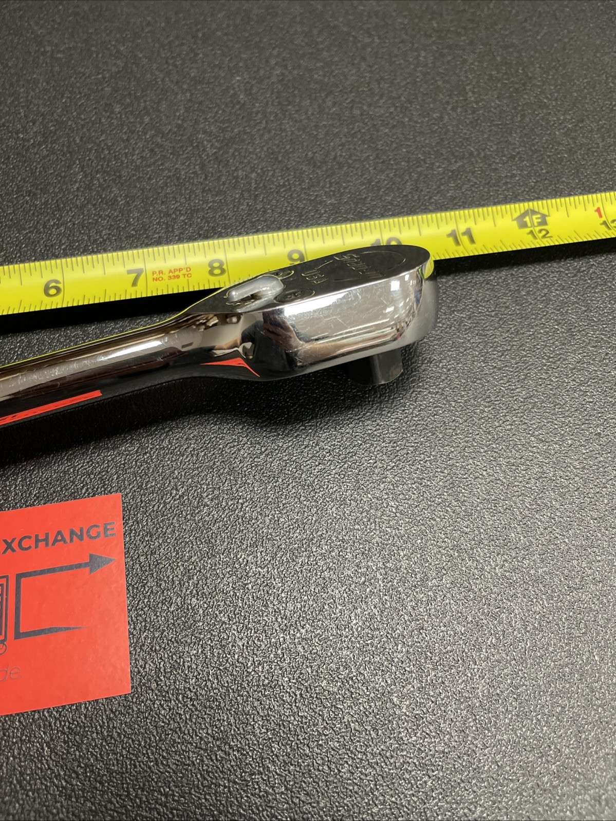 Snap-on Tools USED NEW STYLE 1/2″ Drive Fine 80 Tooth Chrome Handle Ratchet S80A