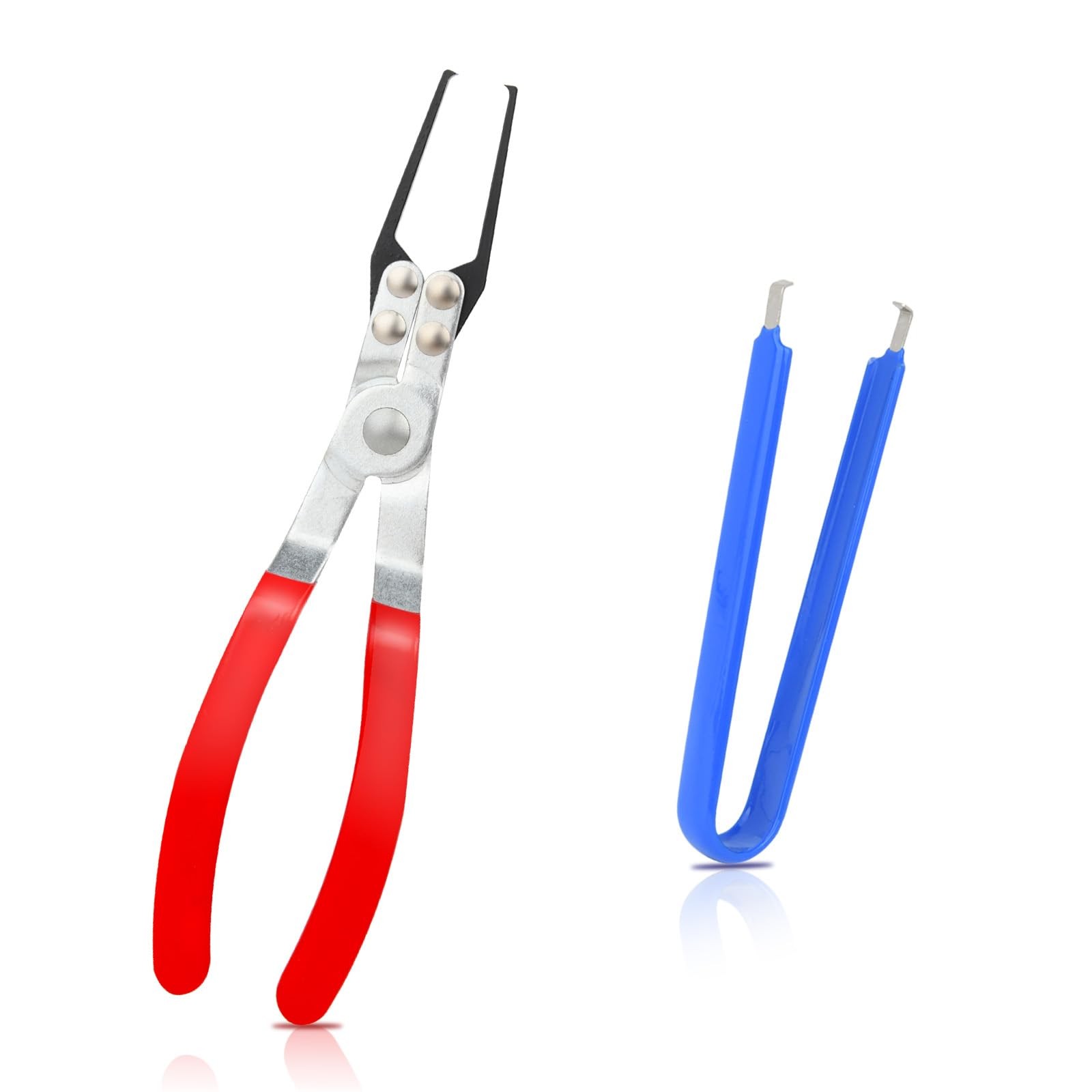 Aleric Relay Puller Pliers and Fuse Plier, Automotive Red, Blue