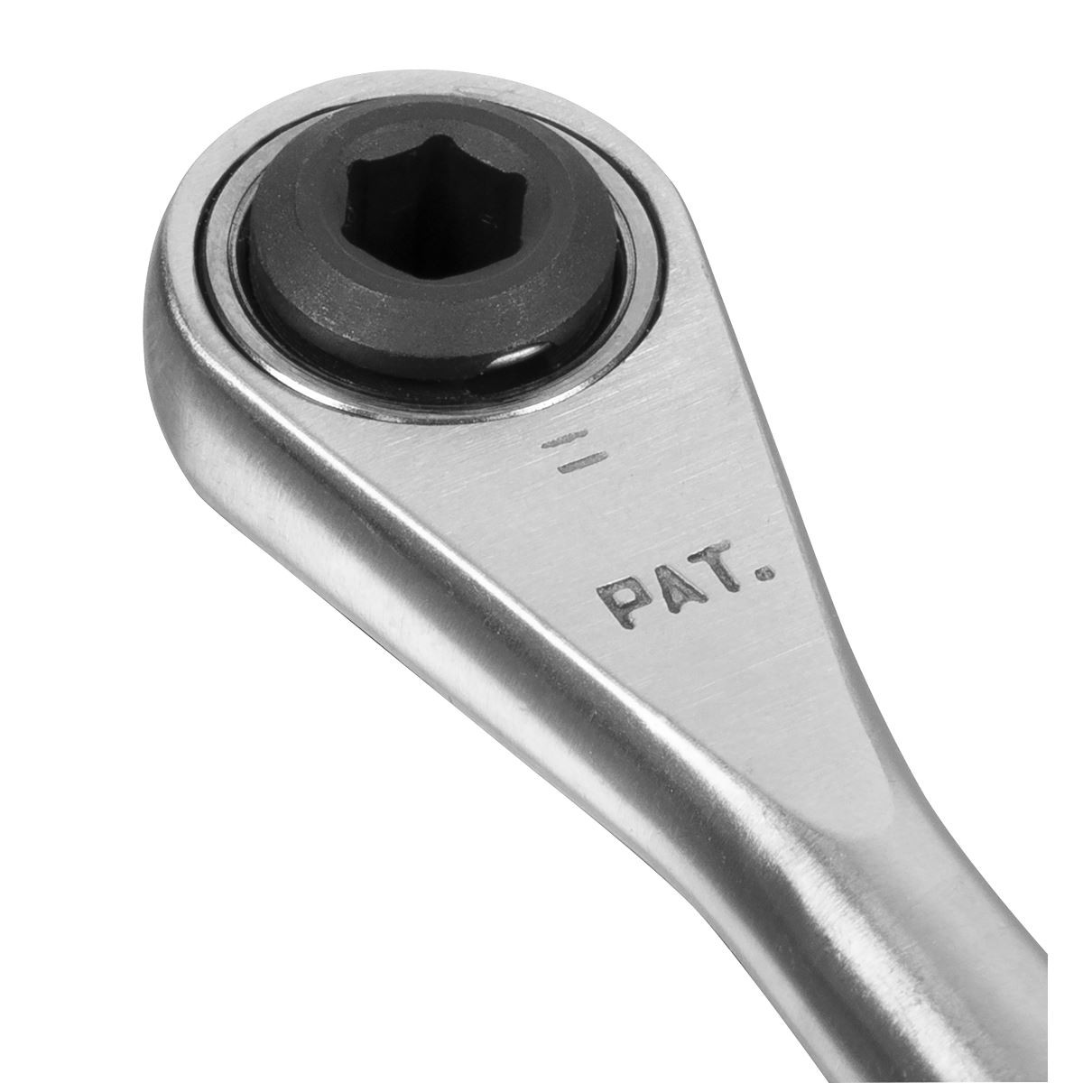 Sealey Premier Bit Driver Micro Ratchet Stainless Steel Screwdriver 1/4″ Hex