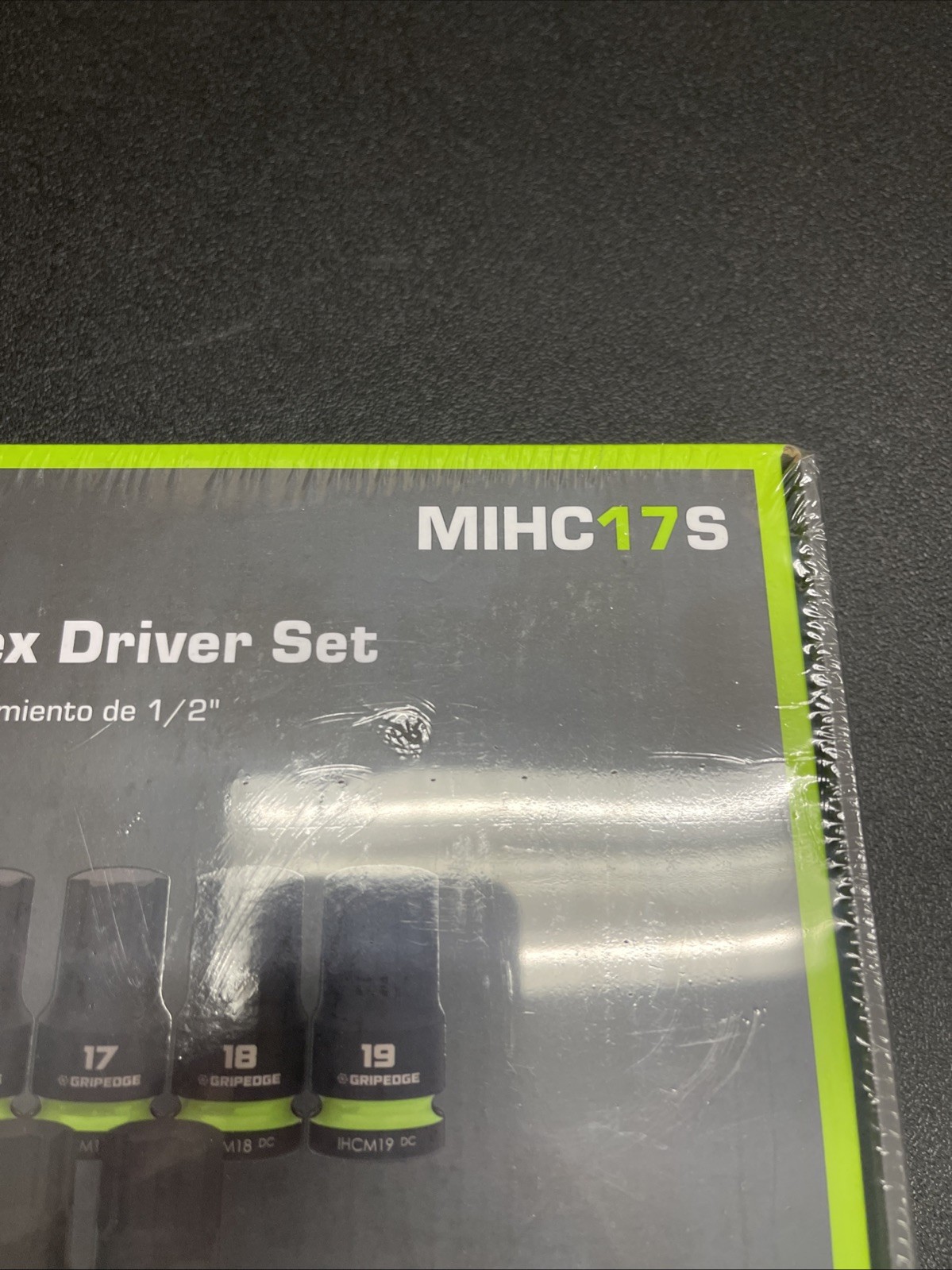 Grip Edge Tools MIHC17S 17 Piece Master 1/2″ Drive Impact RPT Hex Driver Set