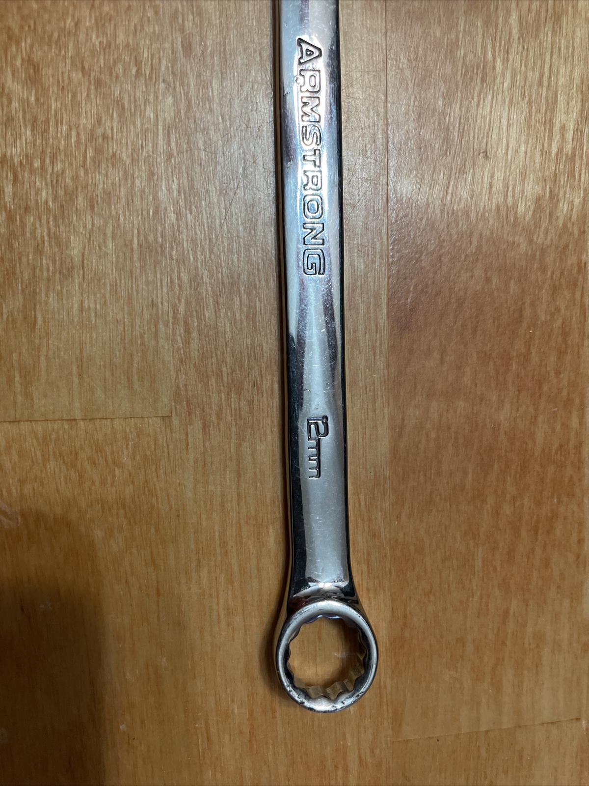Armstrong Tools 12 Mm Full Polished Long Combination Wrench 52-212 USA!