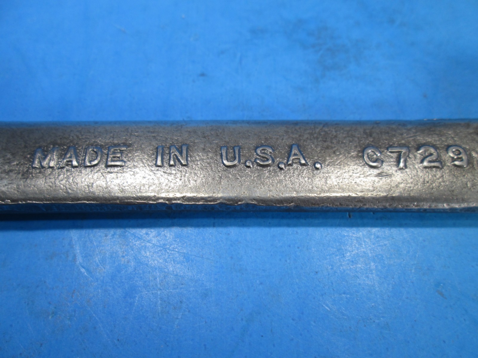 Vintage BILLINGS B&S Double Open-End Wrench C729 – 3/4 & 5/8″ ~Made in USA~ NICE