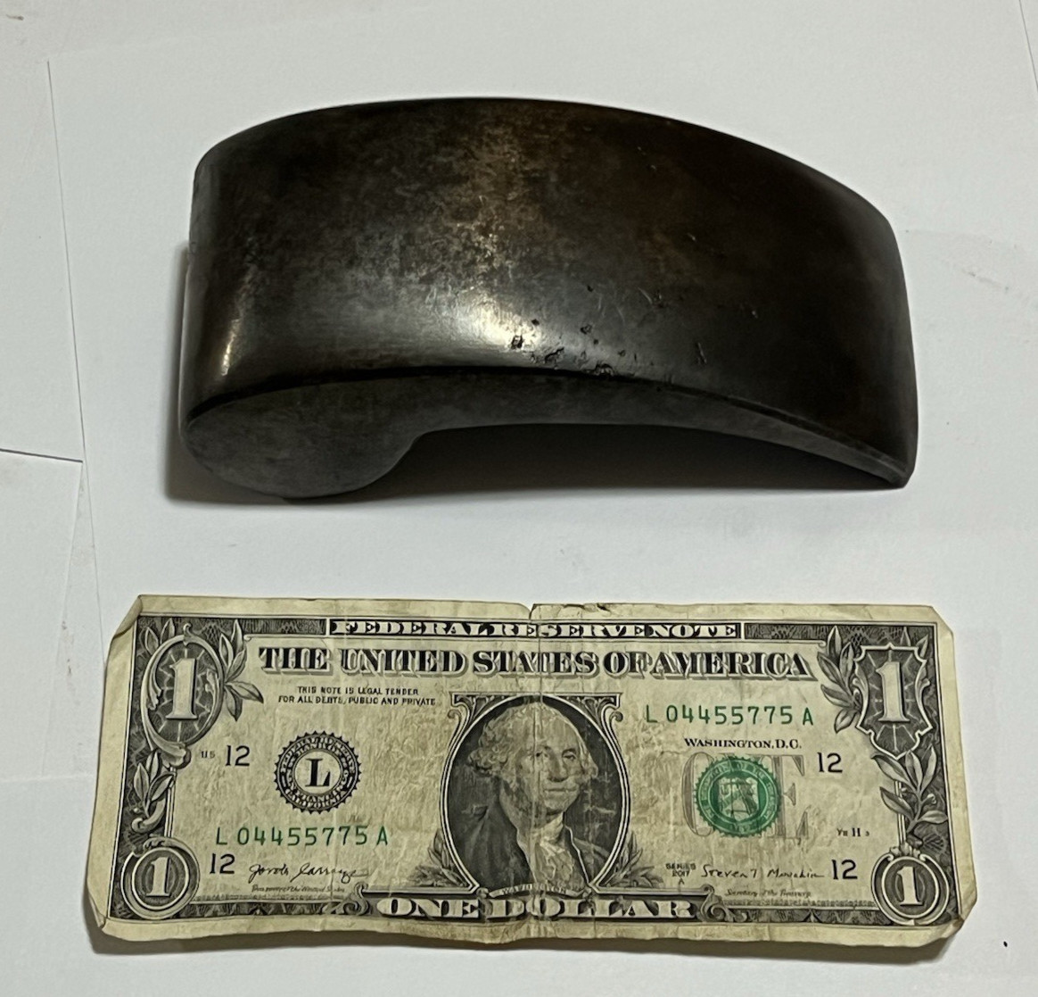 Vintage Comma Shaped Curved Bead Hand Dolly Body Repair Anvil Dollie 3-1/2 Lbs