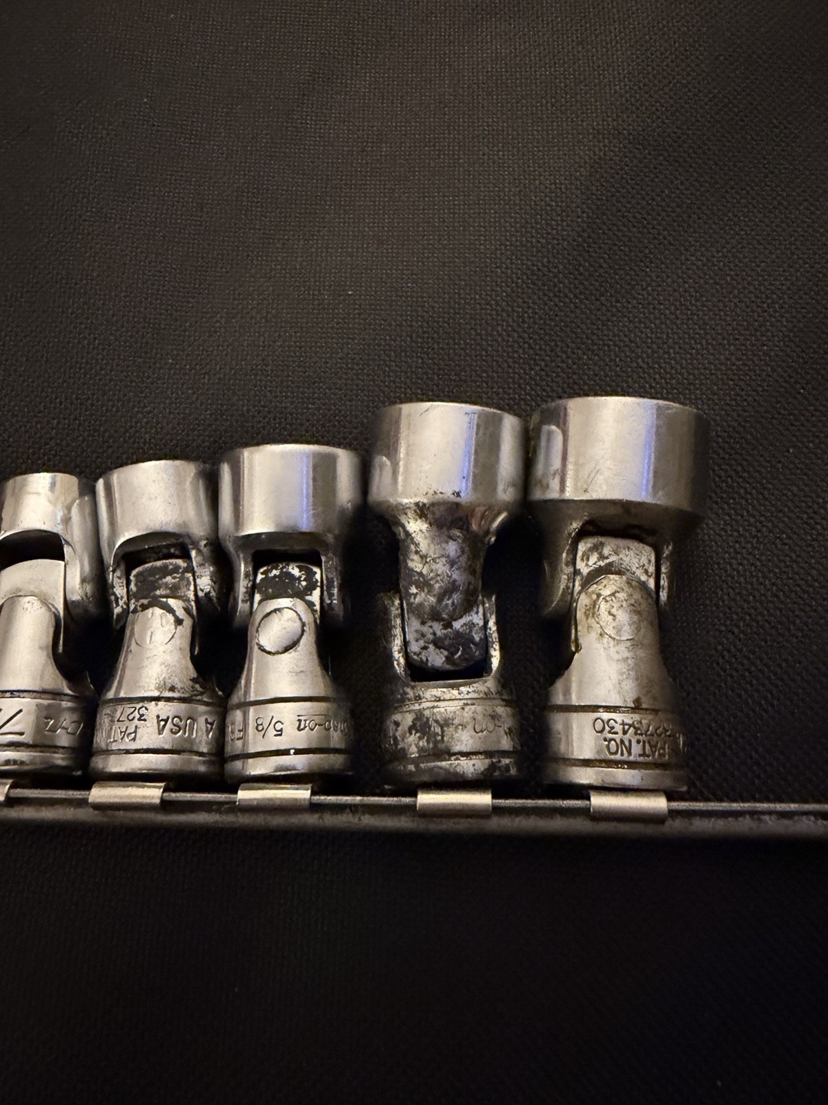 Snap On 8 Piece 3/8” Chrome Universal Socket Set 5/16 – 3/4 – FS