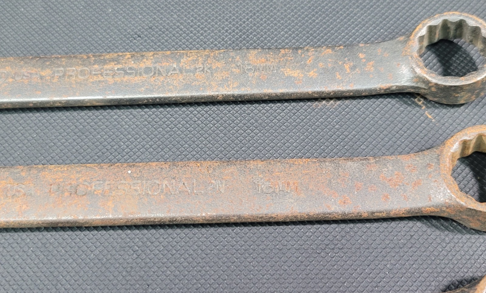 Lot of 5 Proto Professional 18mm Metric 12 Point Combination Wrench 1218MBASD