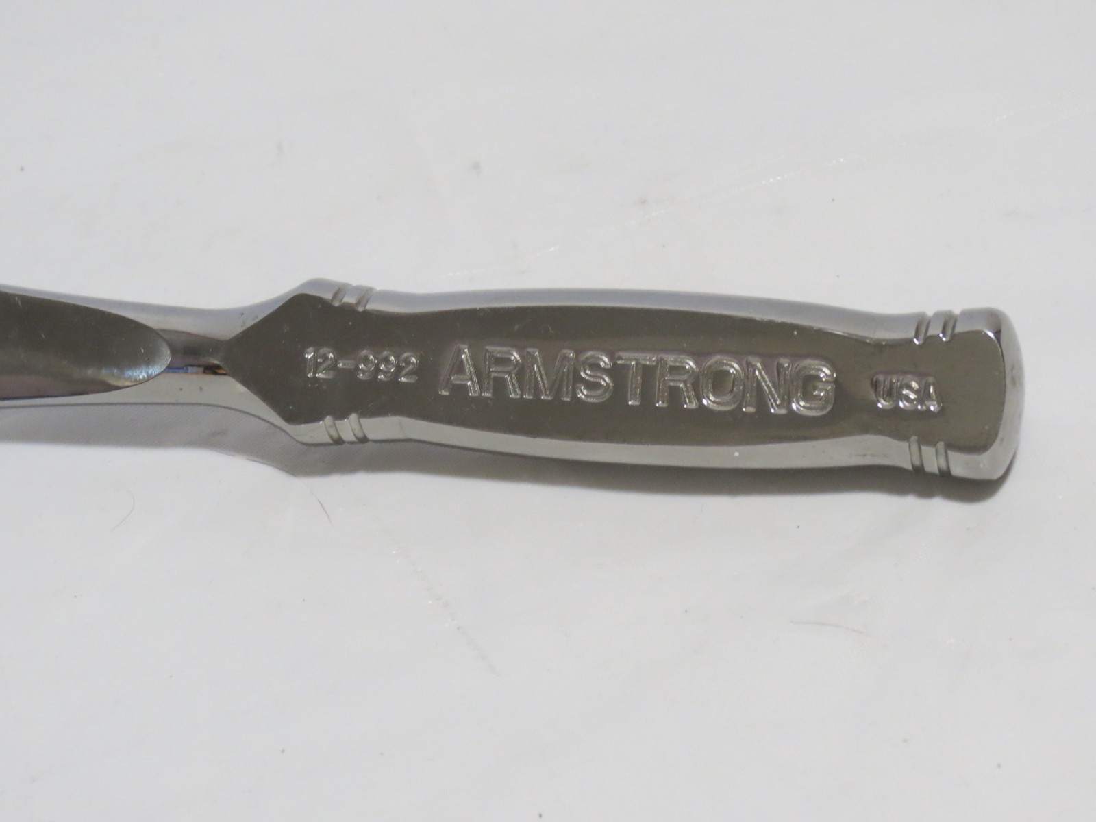 Armstrong Tools USA 12-992 1/2″ Drive Fully Polished Ratchet 10.25″ Long