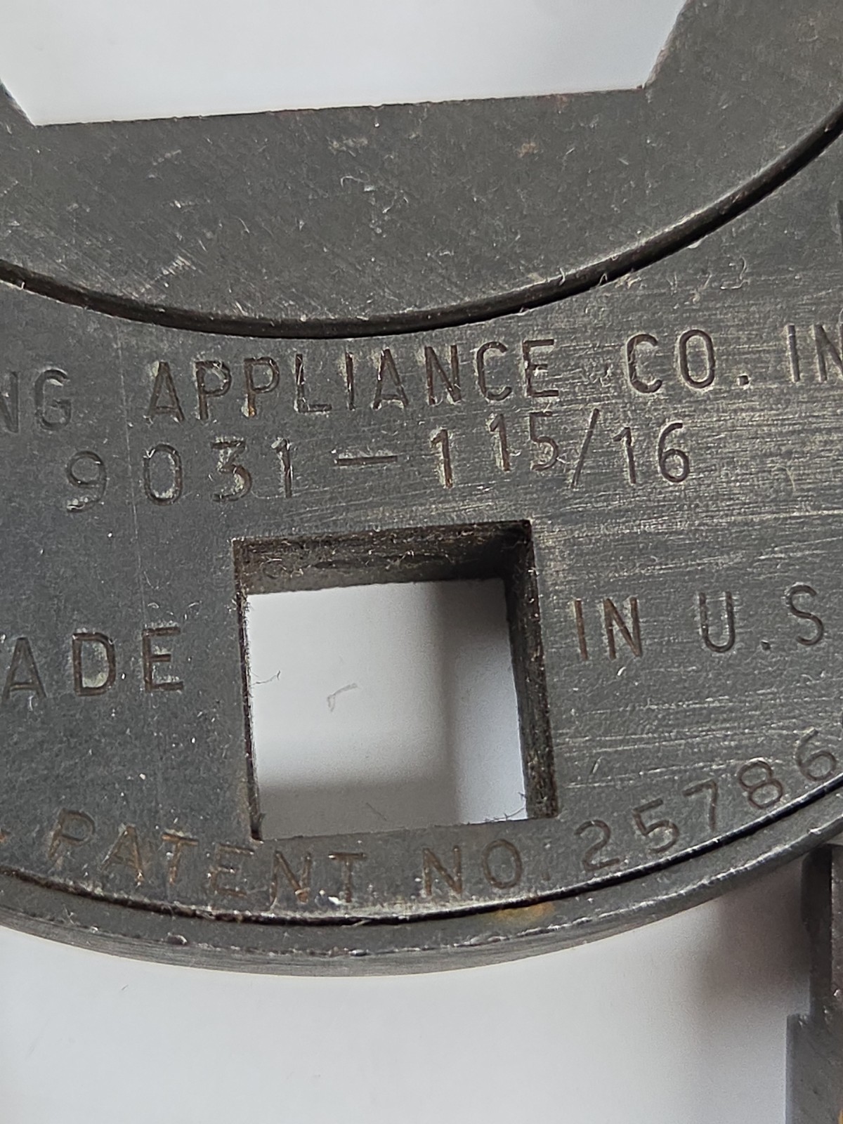 Tac-Tubing Appliance Co. 4 Ratcheting Crow Foot 1 5/16, 1 7/16, 1 11/16, 1 15/16