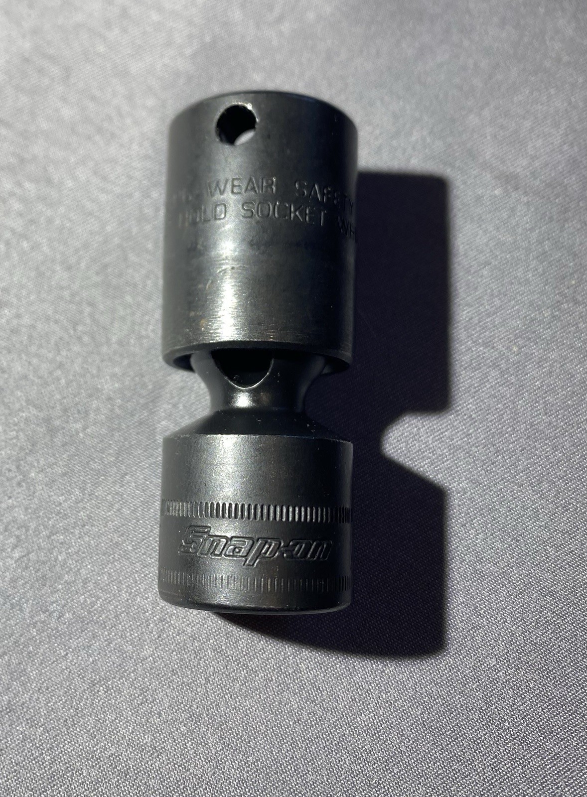 Snap-on Tools USA 3/8″ Drive 17mm Metric 6PT Impact Swivel Socket IPFM17C NEW