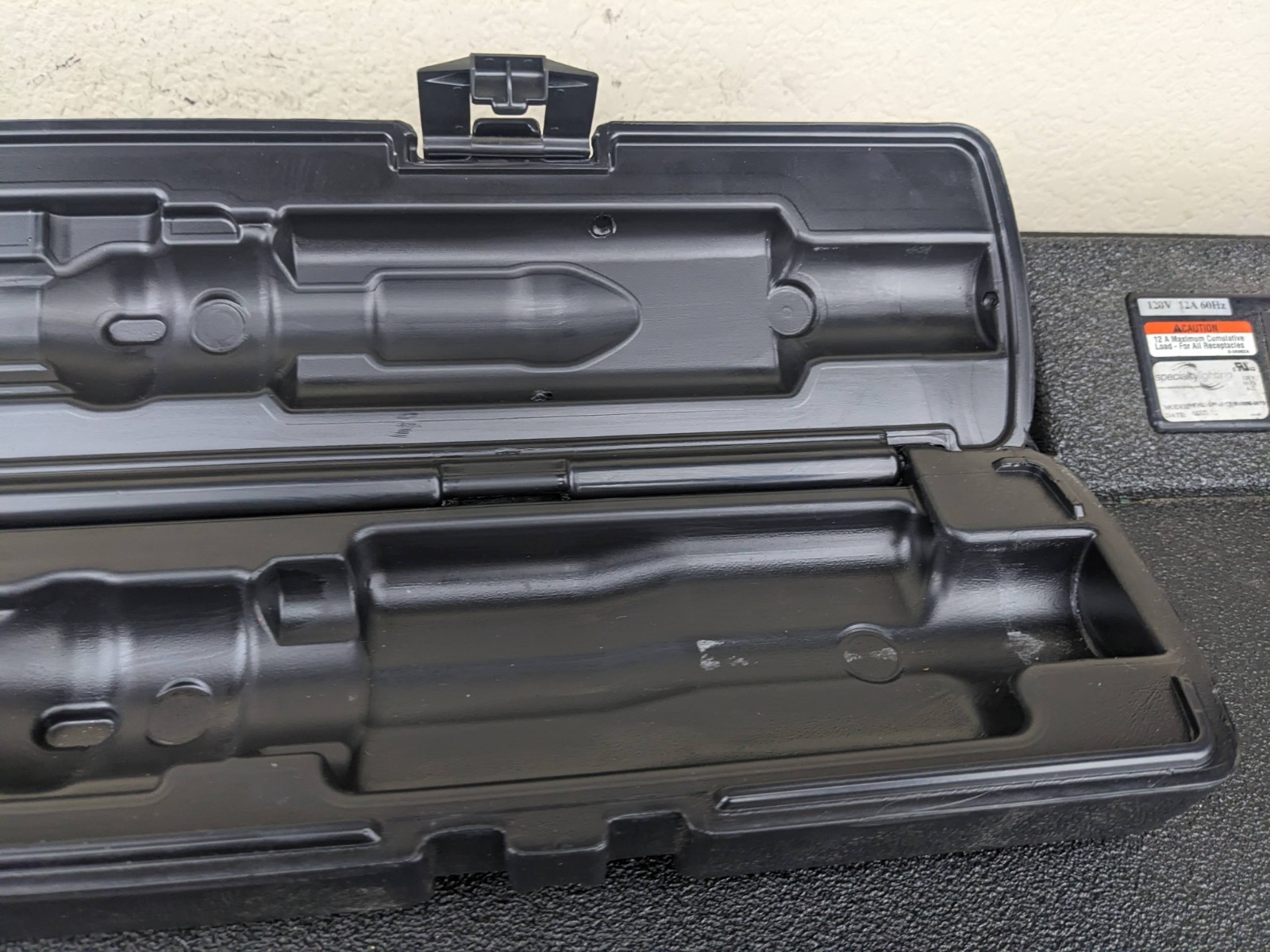 #bn925 Snap-on Case for 1/2″ Drive 250 ft lb Click-Type Torque Wrench QE3R250G